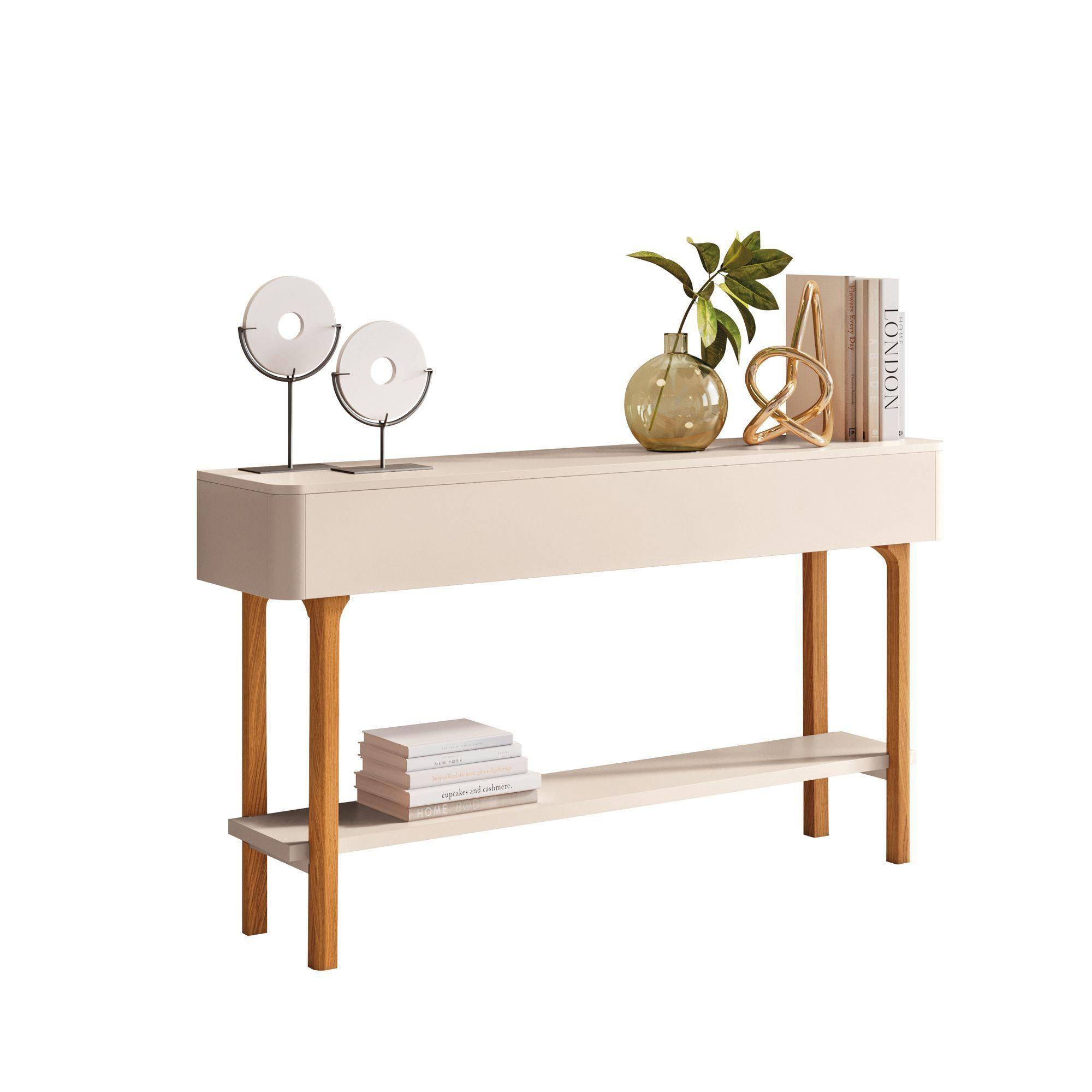 Arrimo Nantes Off White  136 x 76,5 x 31 cm-2