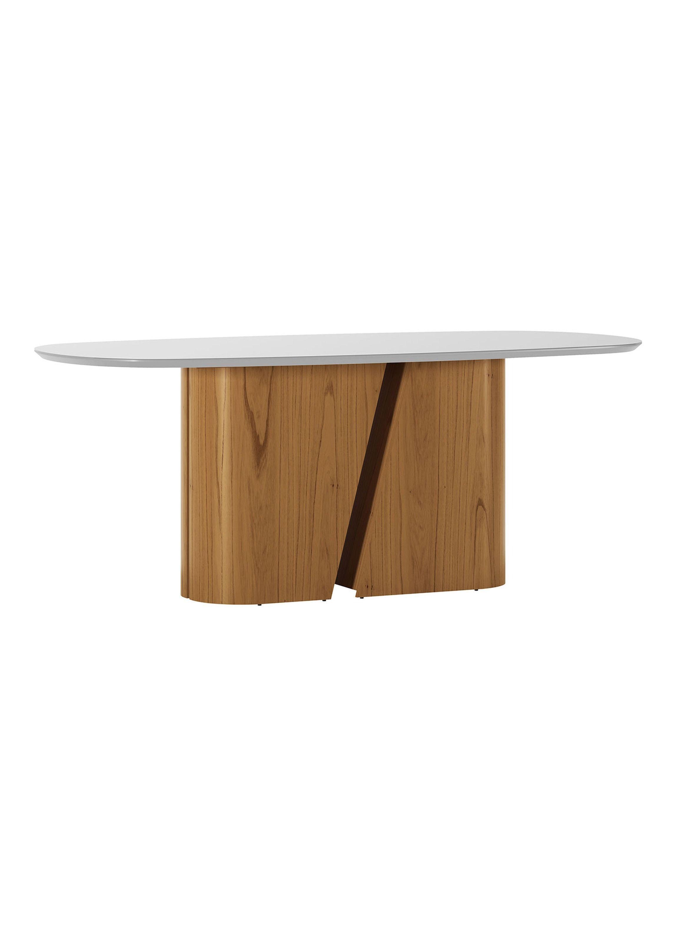 Juego de comedor 2.00 Yasmin vidrio 8 sillas Beige-2