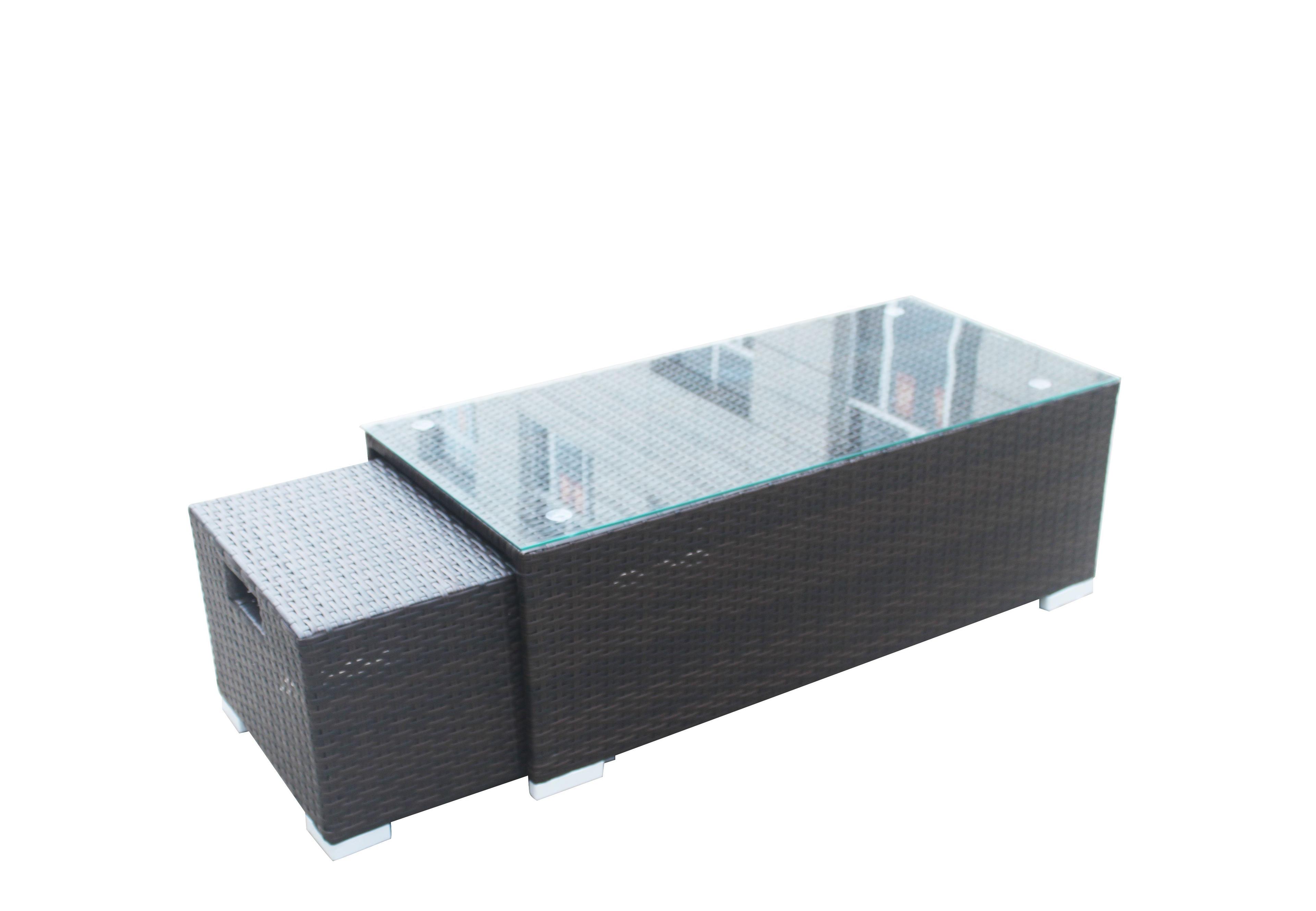 Juego Living Terraza Versalles Chocolate 6 Pers-5