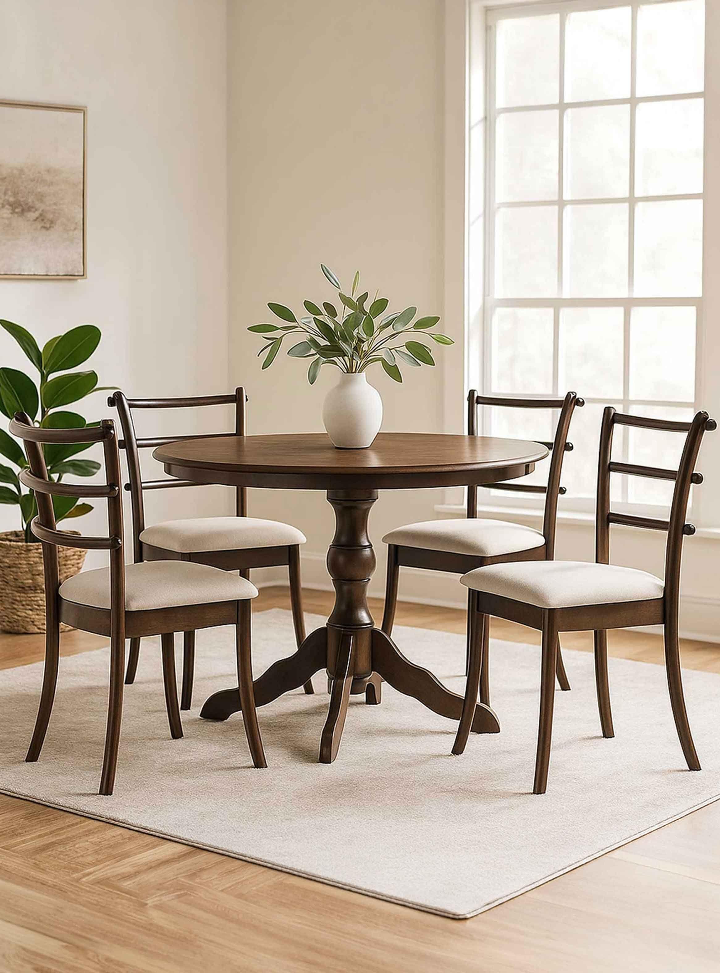 Juego de Comedor Elise 4 sillas-0