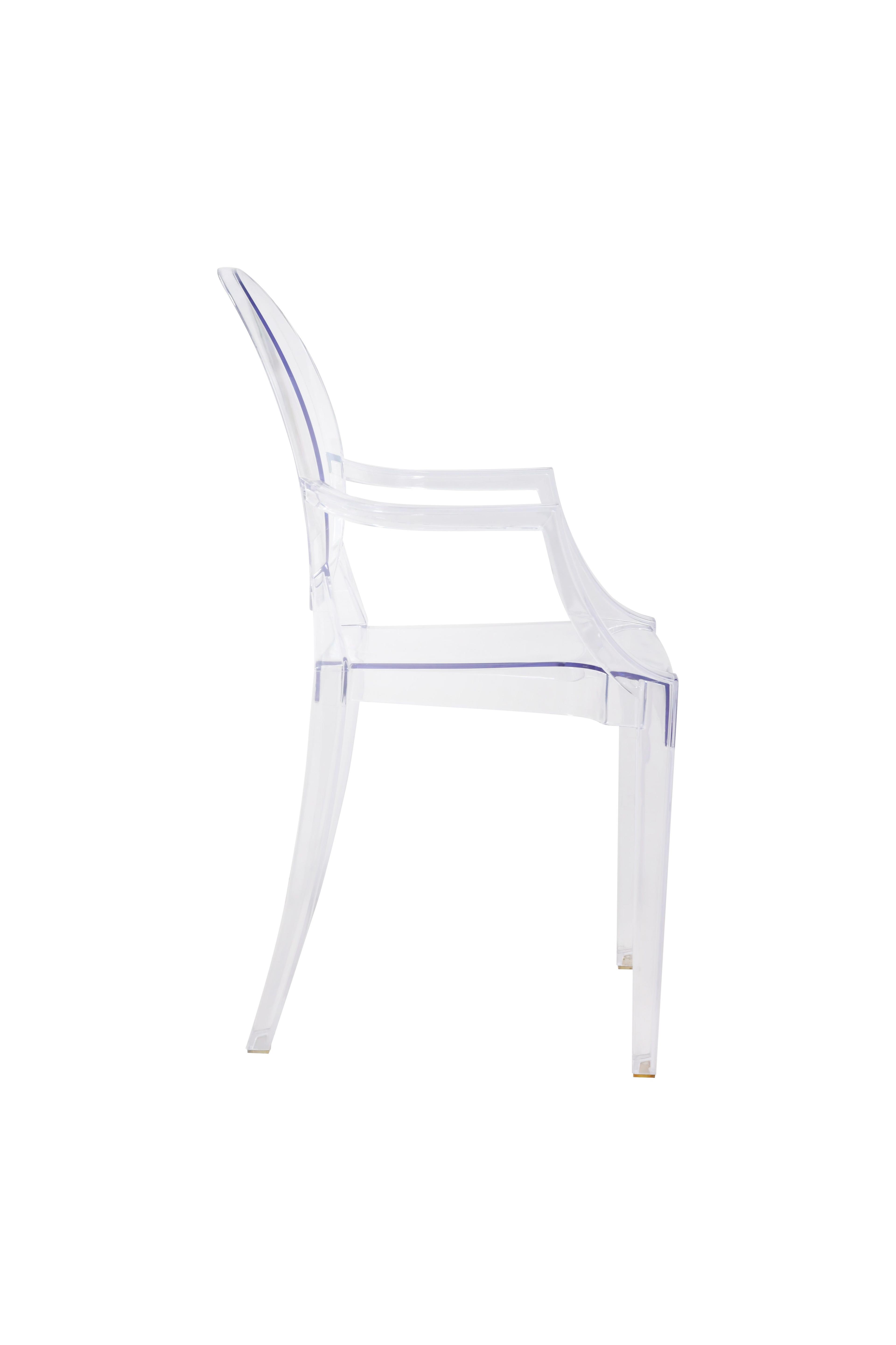 Silla Louis Ghost Con Brazos-2