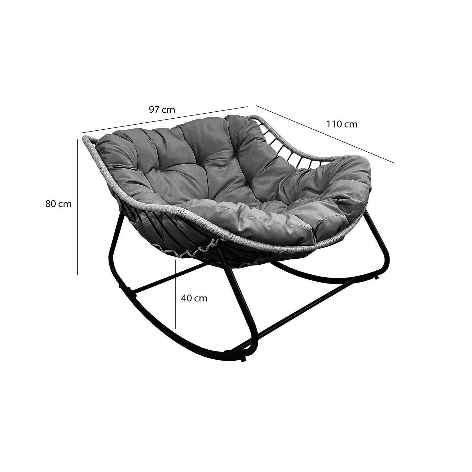 Silla Mecedora Rocking Chair Natal-4