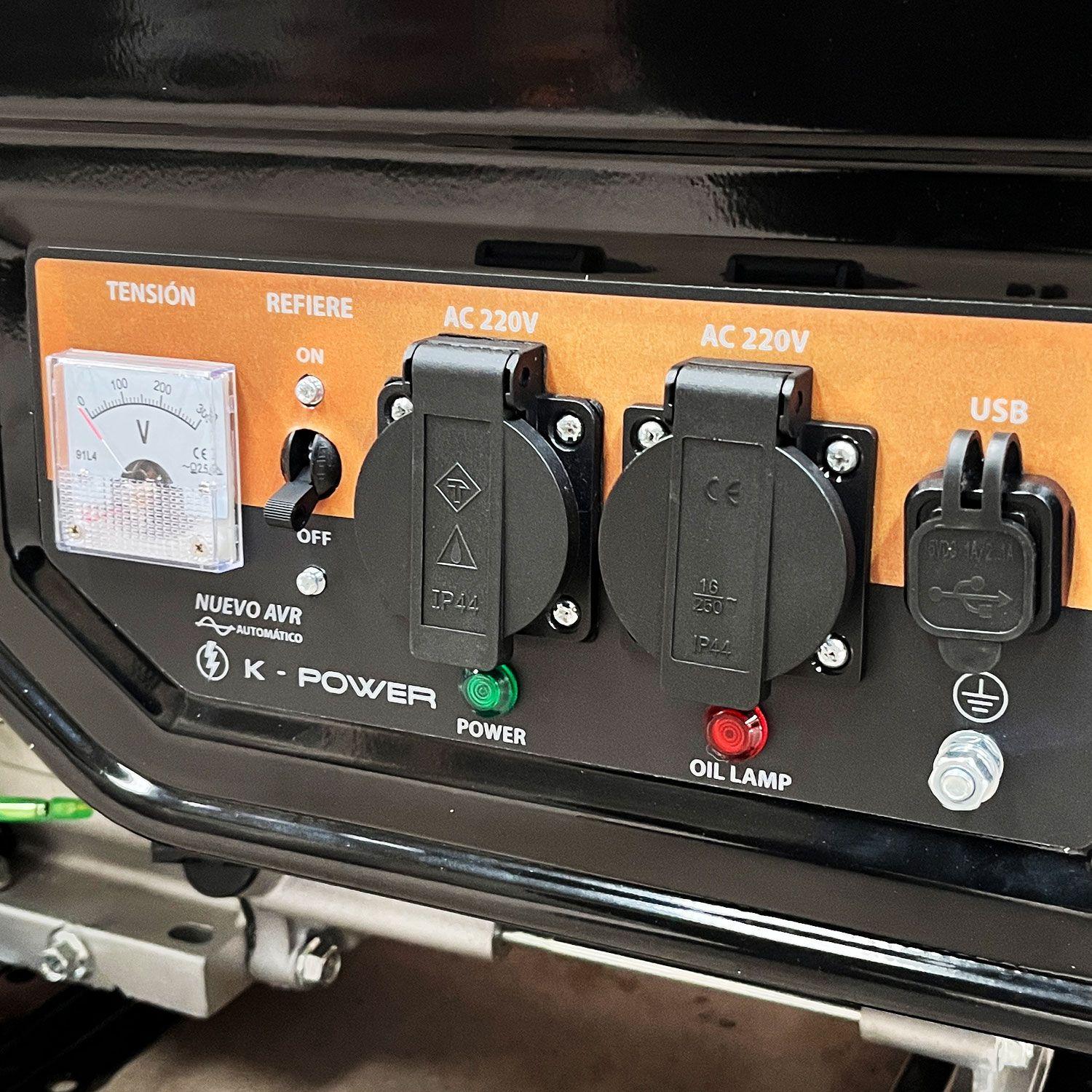 Generador Eléctrico a Gasolina 3000w-3