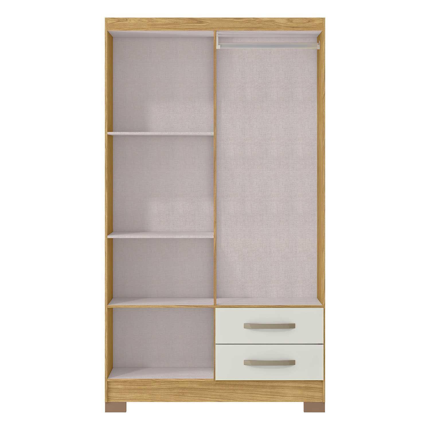 Closet 4 puertas Classic Marrocos/ Off white 188x46,5x104,8-2