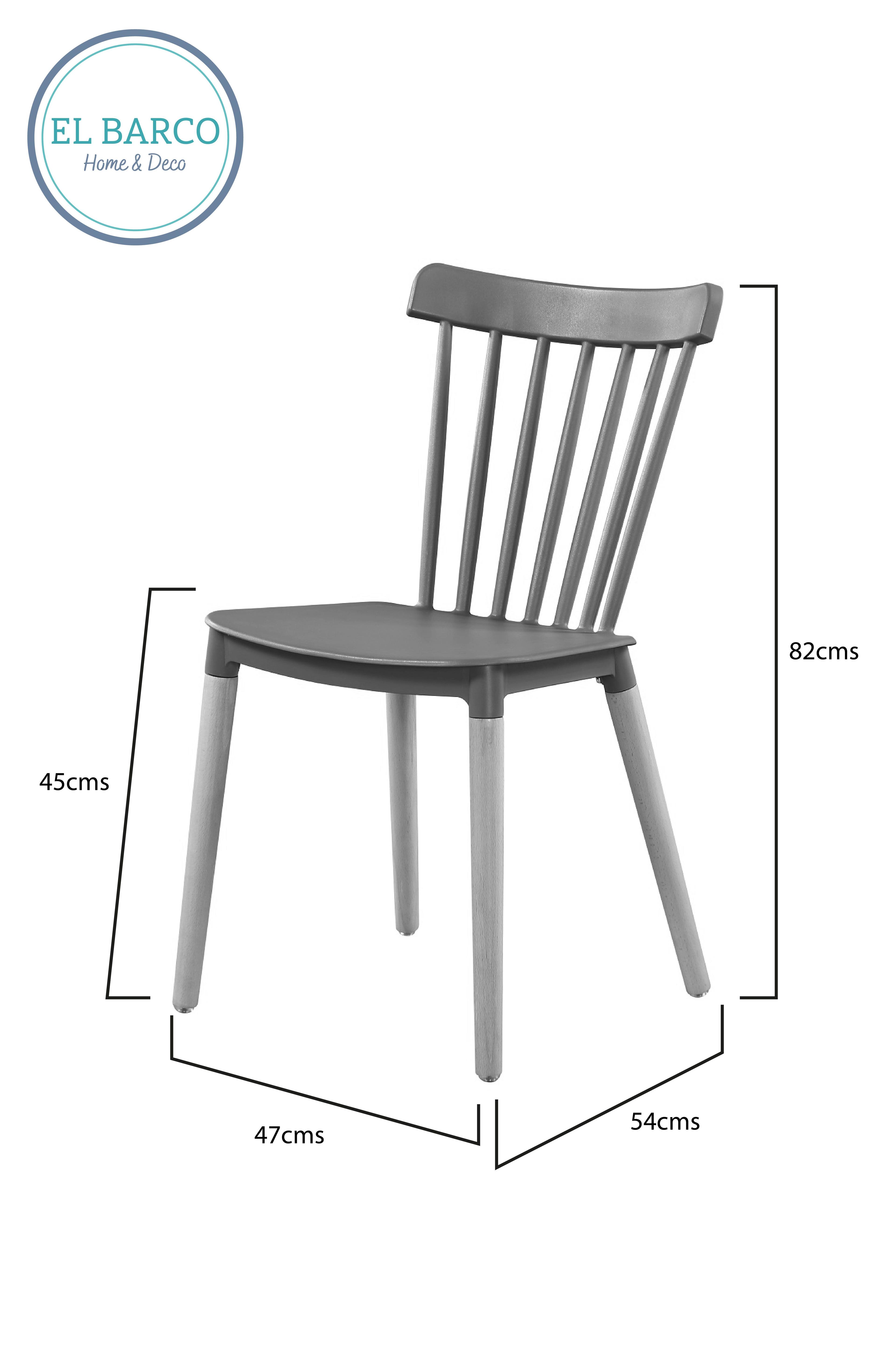 Silla Windsor Blanca 4 Unidades-4