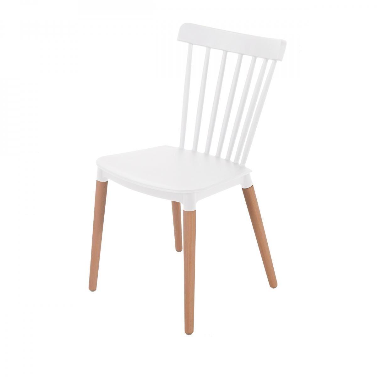 Silla Windsor Blanca 4 Unidades-2