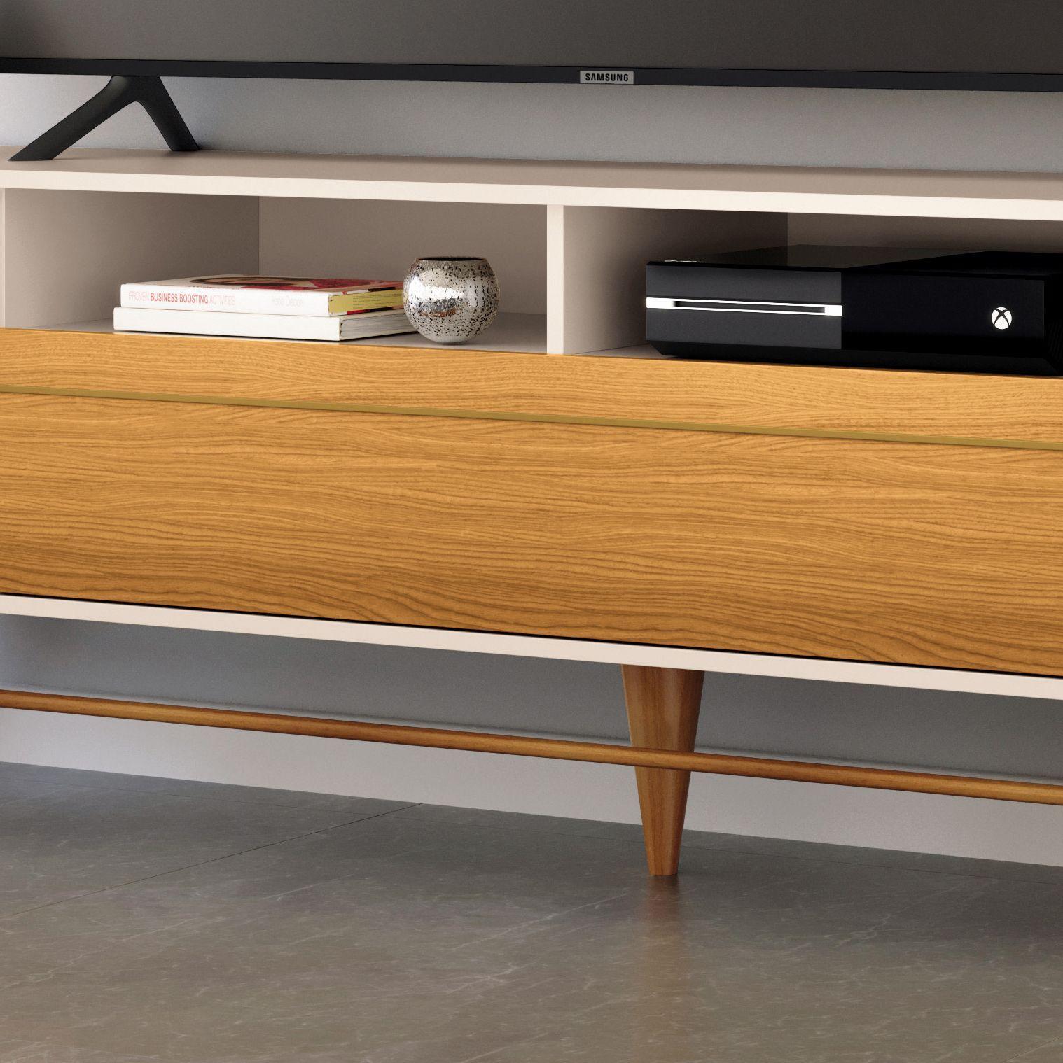 Rack Tv Marsella 85" 220x57x40 cm-2