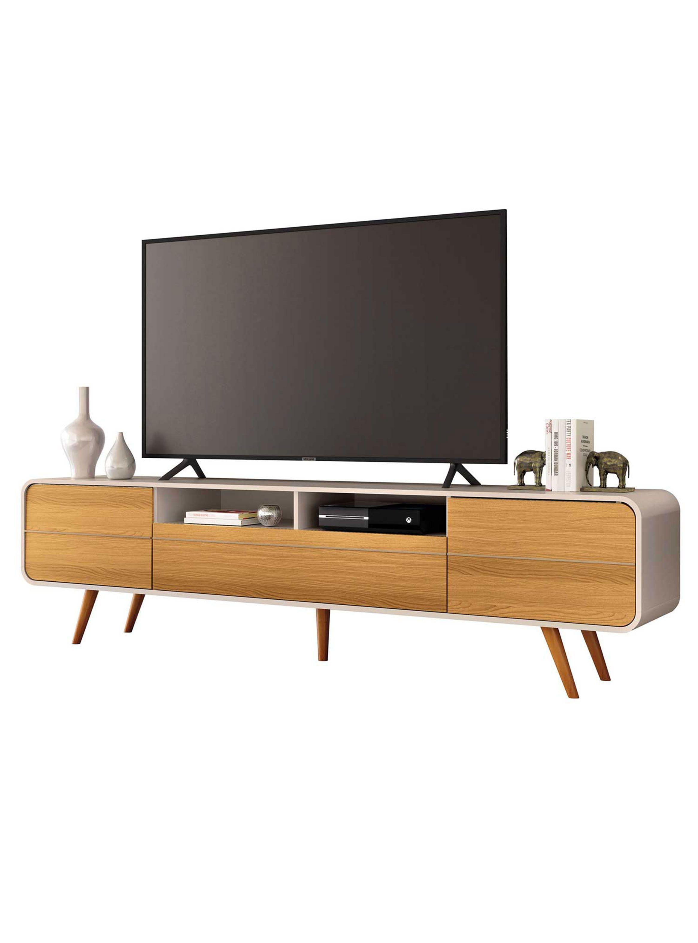 Rack Tv Marsella 85" 220x57x40 cm-5