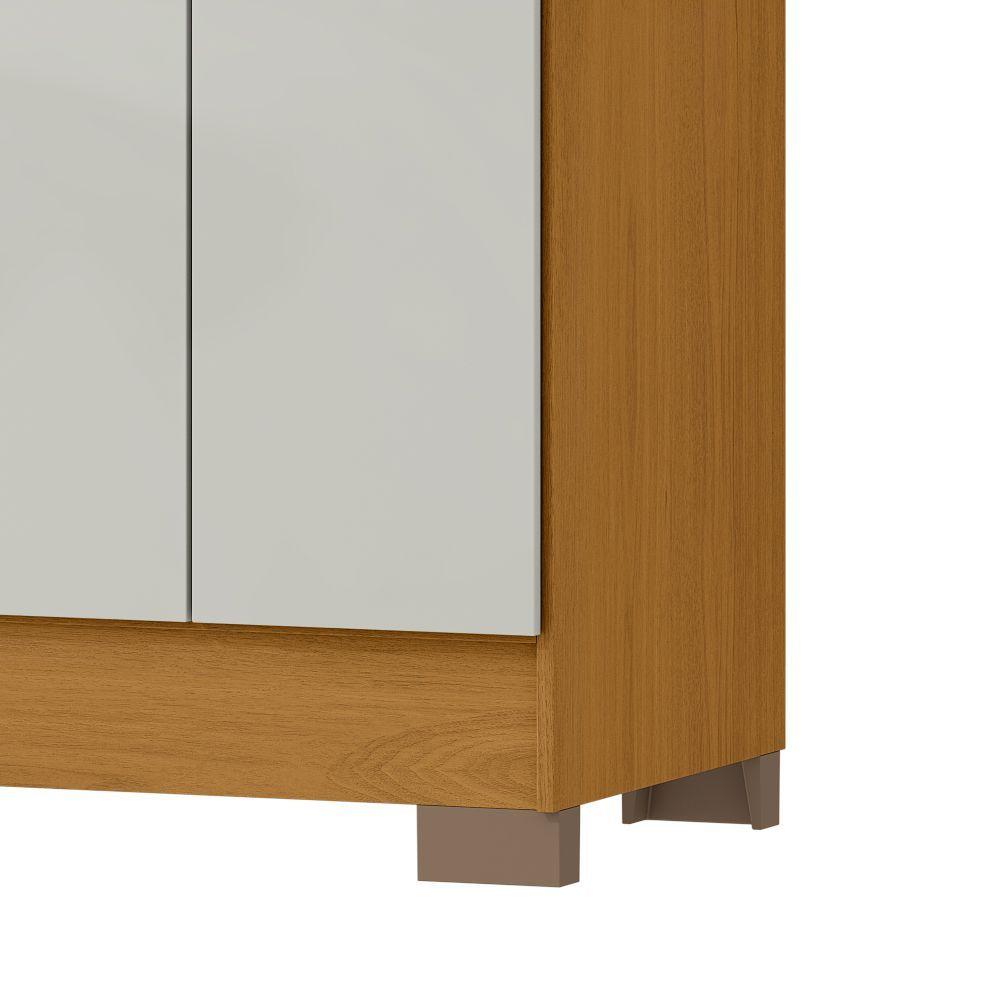 Closet 4 puertas 3 cajones Versalles 190 x 152,4 x 46,5 Cinamomo/ Off white-2