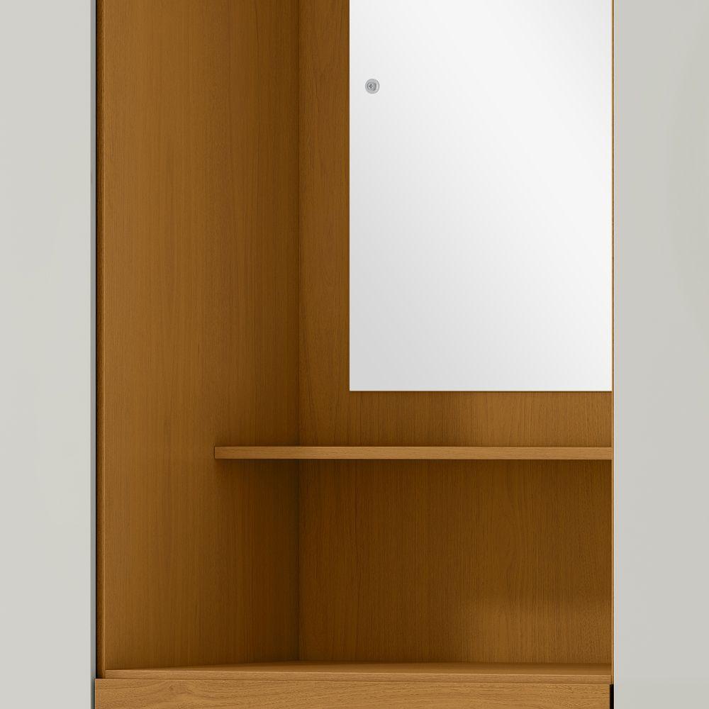 Closet 4 puertas 3 cajones Versalles 190 x 152,4 x 46,5 Cinamomo/ Off white-3