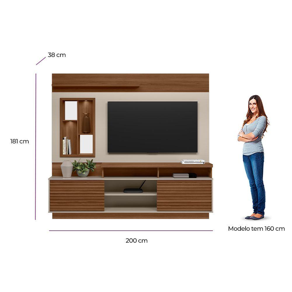 Home Amalfi 2.0 tv 60" Jatoba of fwhite-2