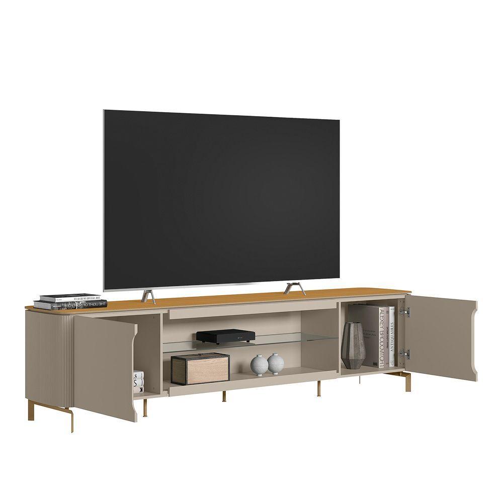 Rack Tv Montreux 85" 240x59x45 cm-4