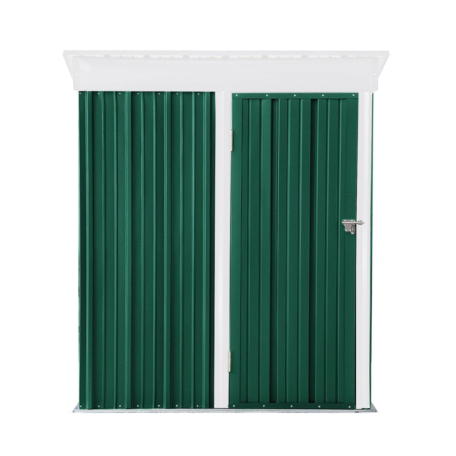 Bodega Jardín Con Repisas 162x92x180 Boxshed Verde-1