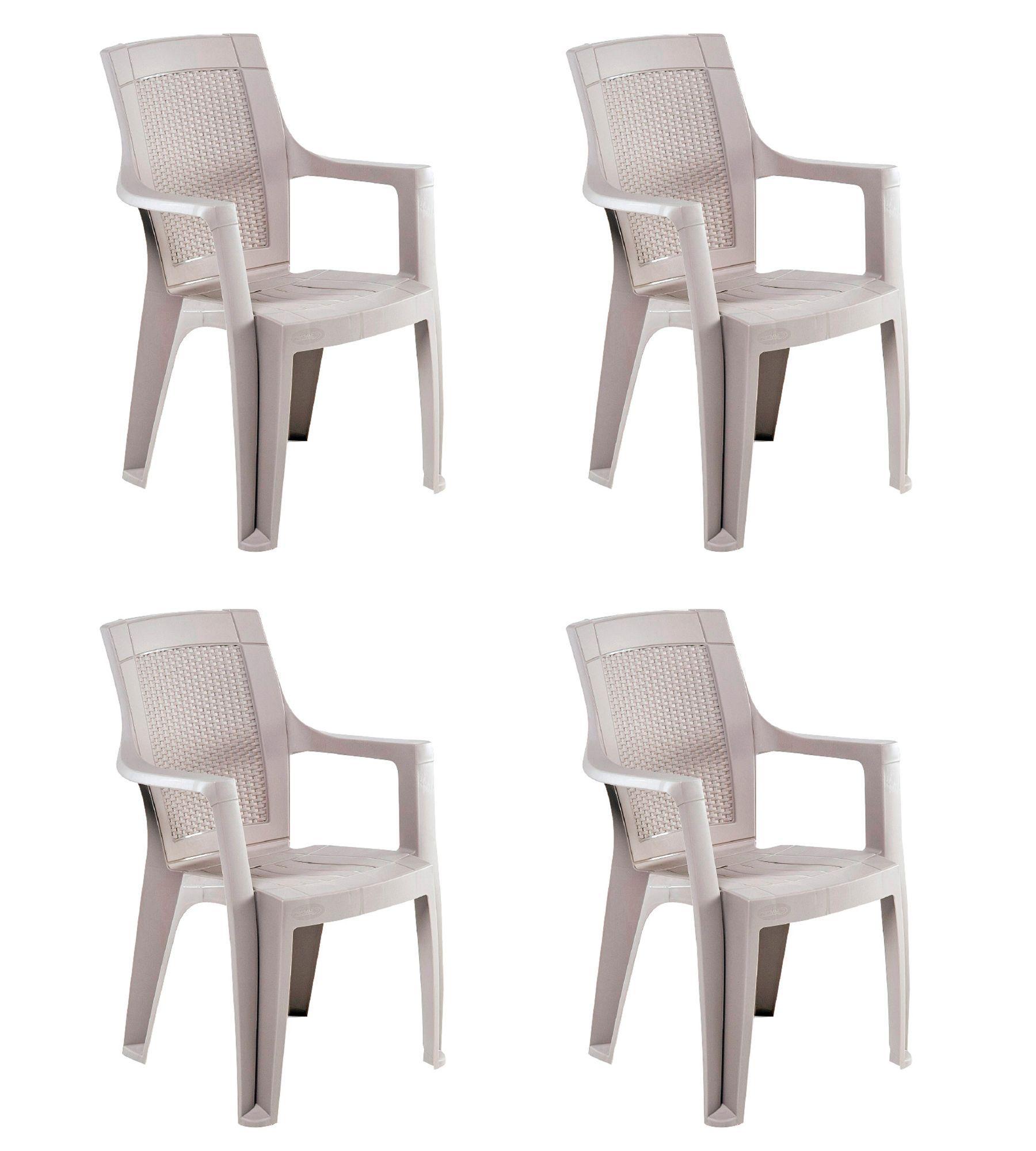 Silla Eterna Beige 4 Unidades-0