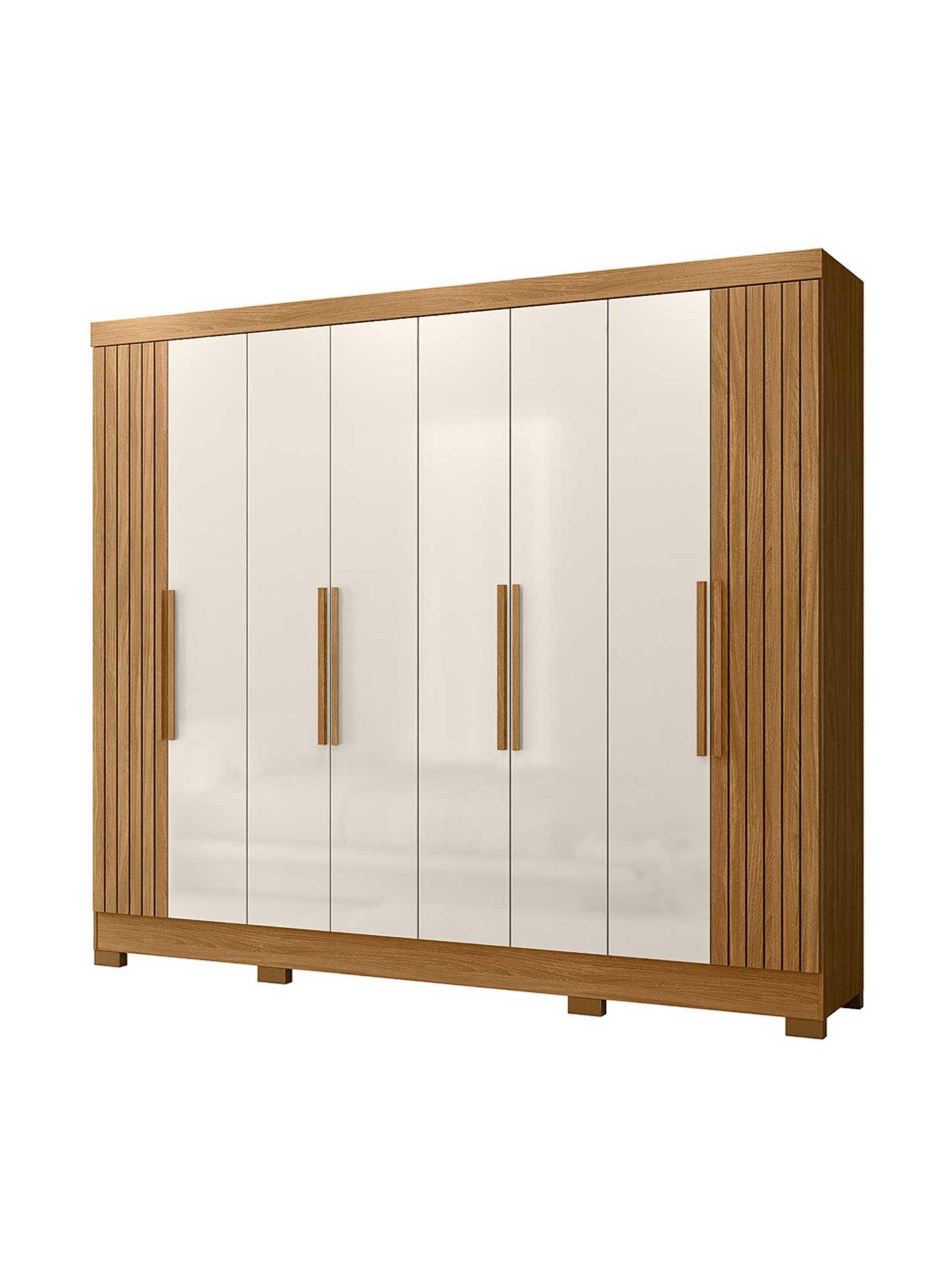 Clóset 8 Puertas Diplomata Freijo / Off White-3