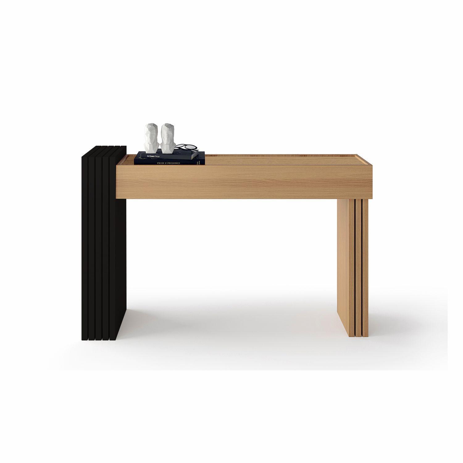 Arrimo Trento Freijo-Pretto 129x80x30 cm-4