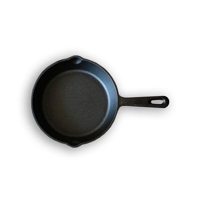 Sartén De Fierro Fundido 20cm Para Parrilla-1