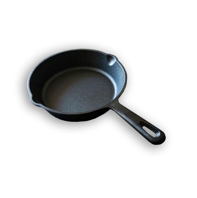 Sartén De Fierro Fundido 20cm Para Parrilla-2