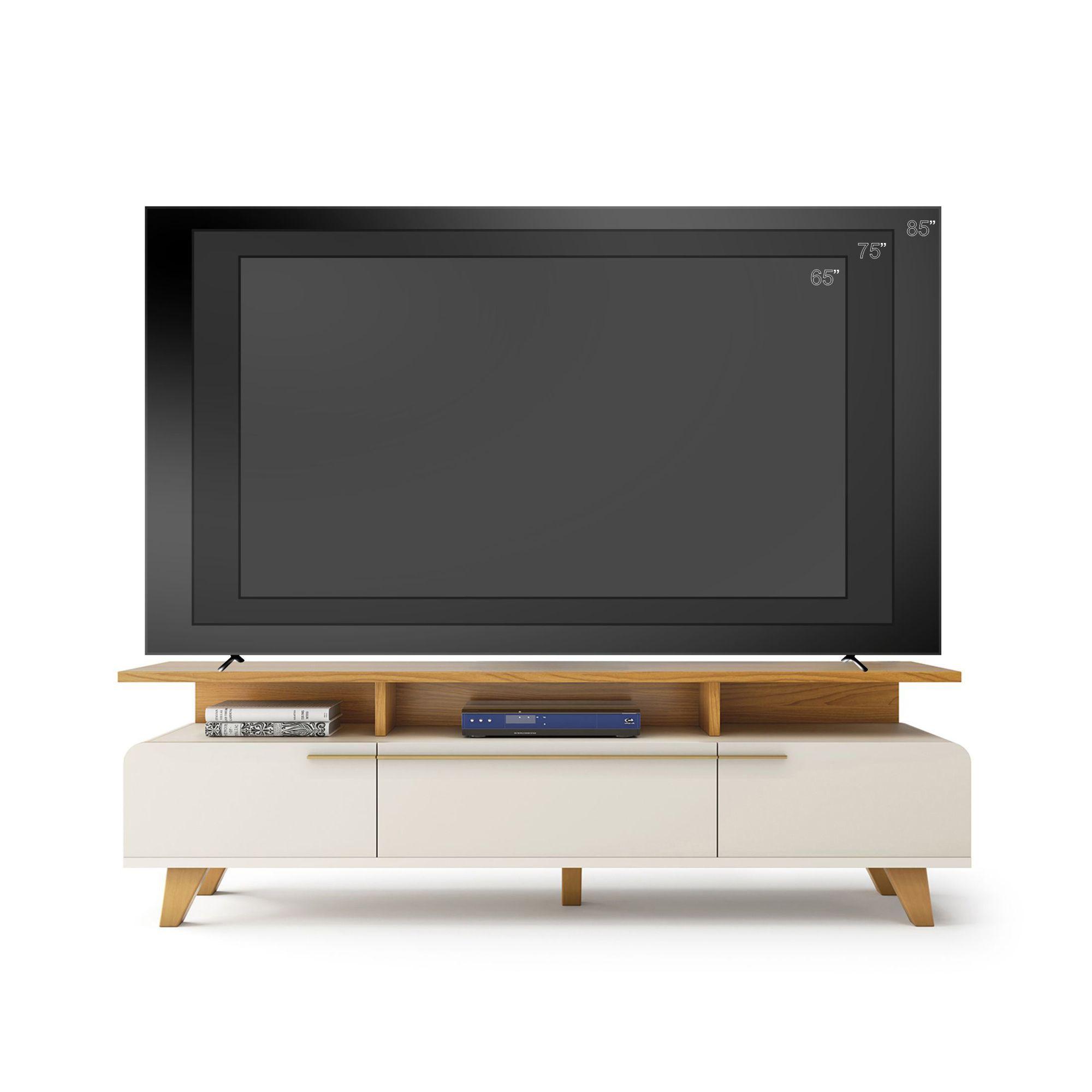 Rack Tv Siena 70" 200x61x38 cm-6