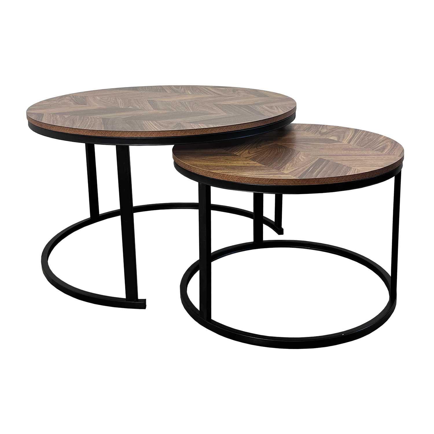 Set de Mesas de Centro Anidadas Café Georgia-3