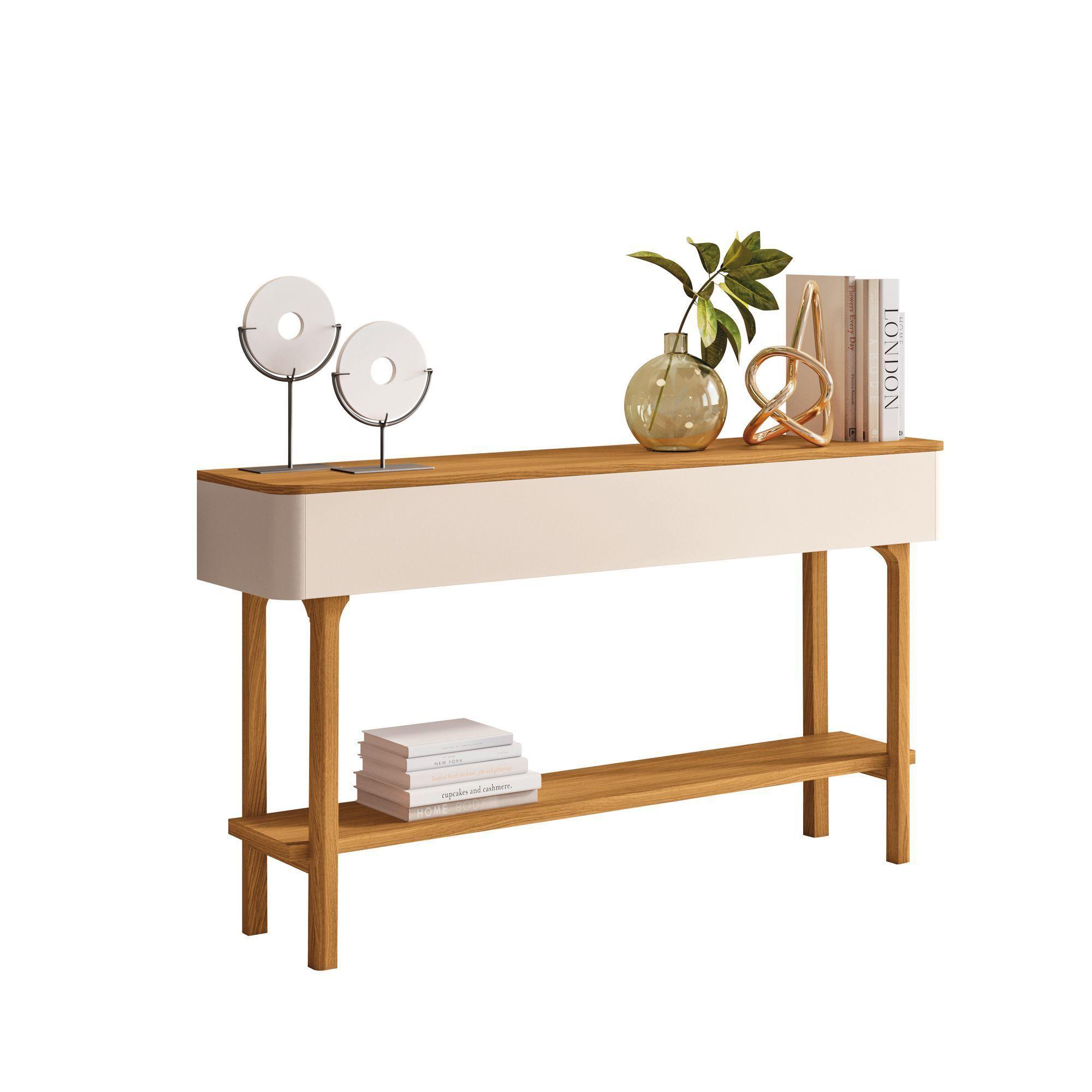 Arrimo Nantes Off White / Cinamomo 136 x 76,5 x 31 cm-2