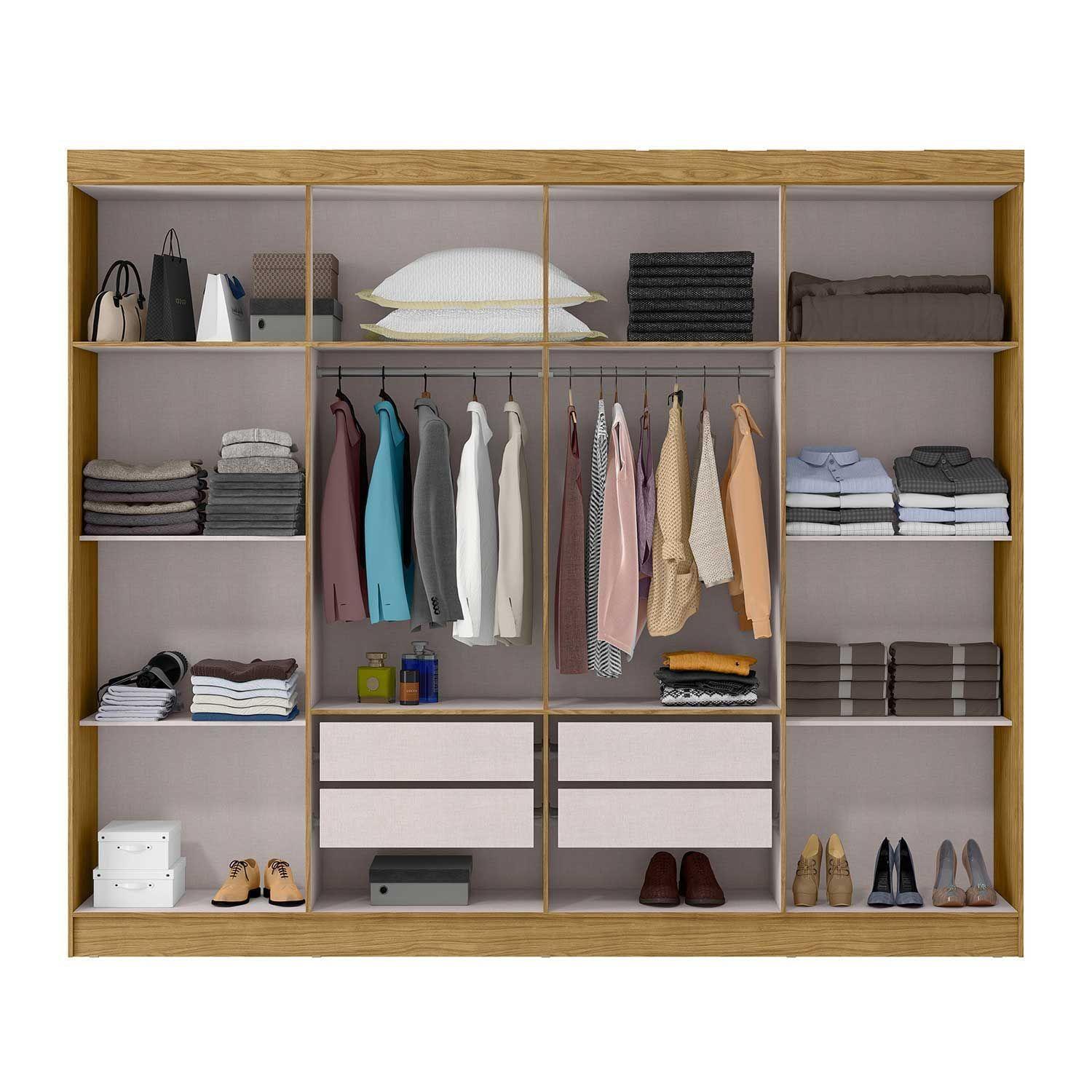 Closet 8 puertas Neo Marrocos/ Off white 200x46,5x236,8-3