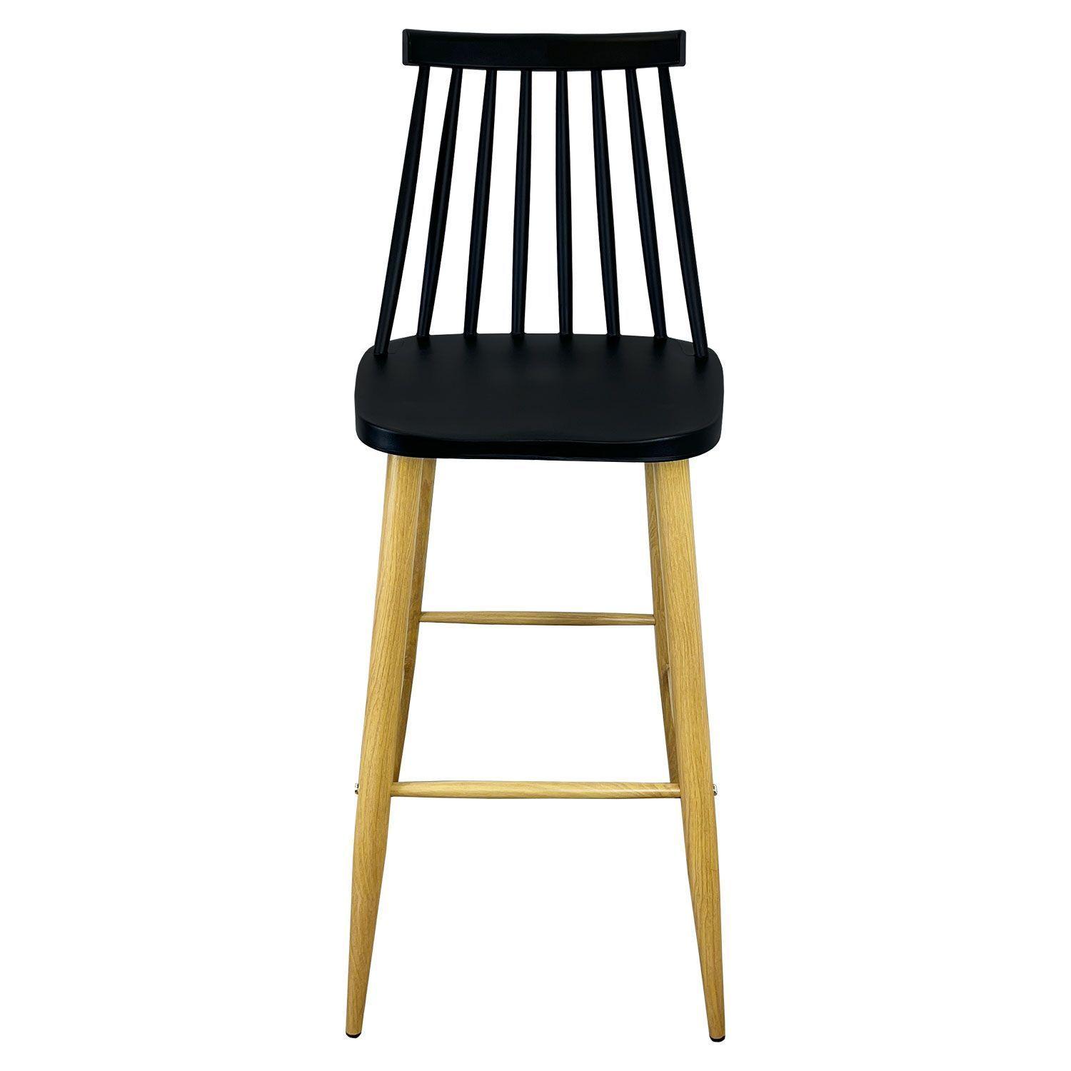 Pack 2 Taburetes bar Nórdico Windsor  106 x 51 x 45 cm / Alto asiento: 76 cm-2