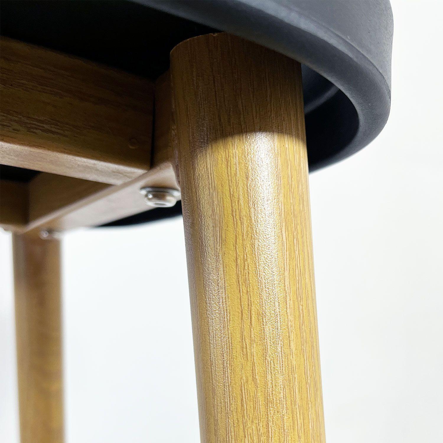 Pack 2 Taburetes bar Nórdico Windsor  106 x 51 x 45 cm / Alto asiento: 76 cm-5