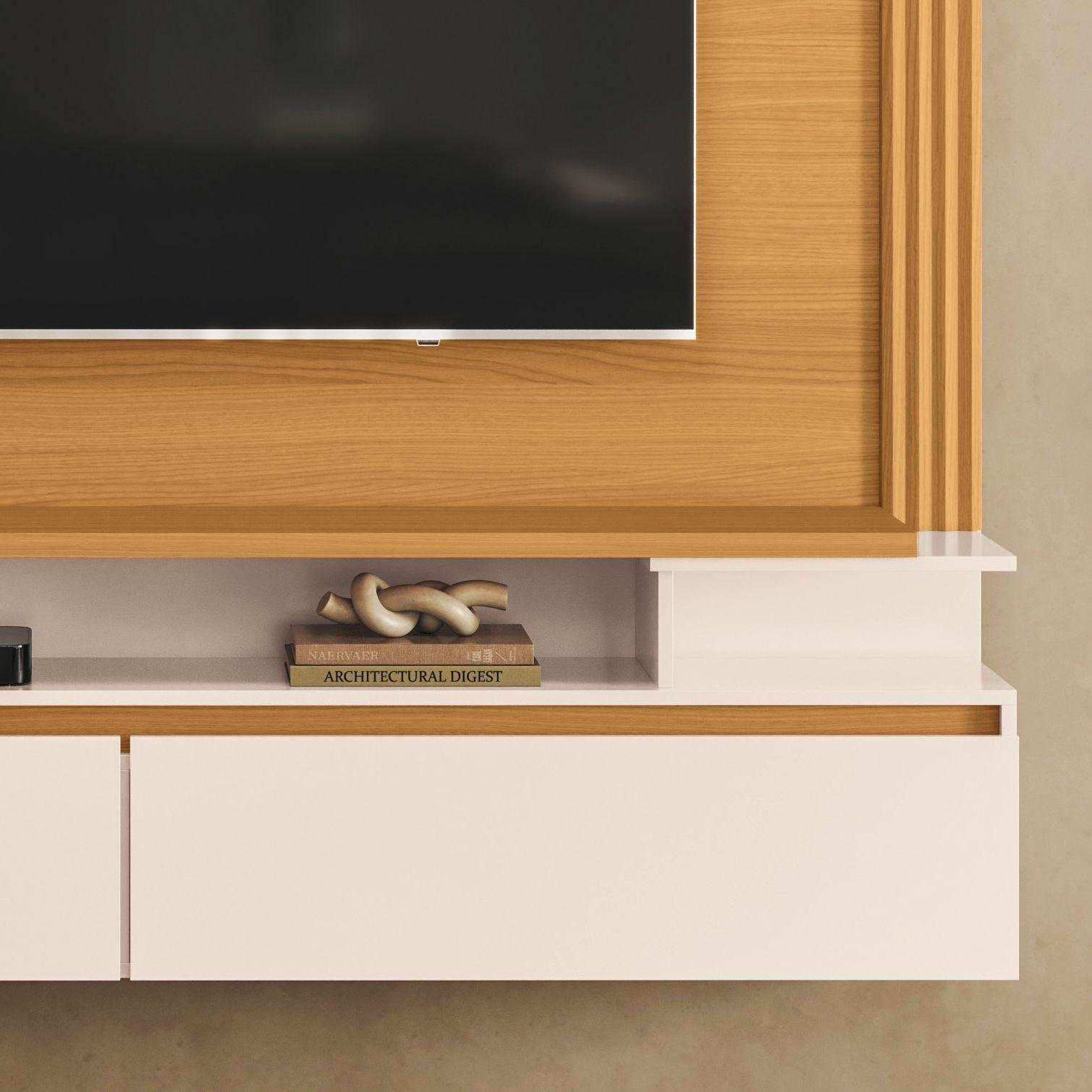 Home TV Panel Capri 1 8 65 Cinamomo Off White-2
