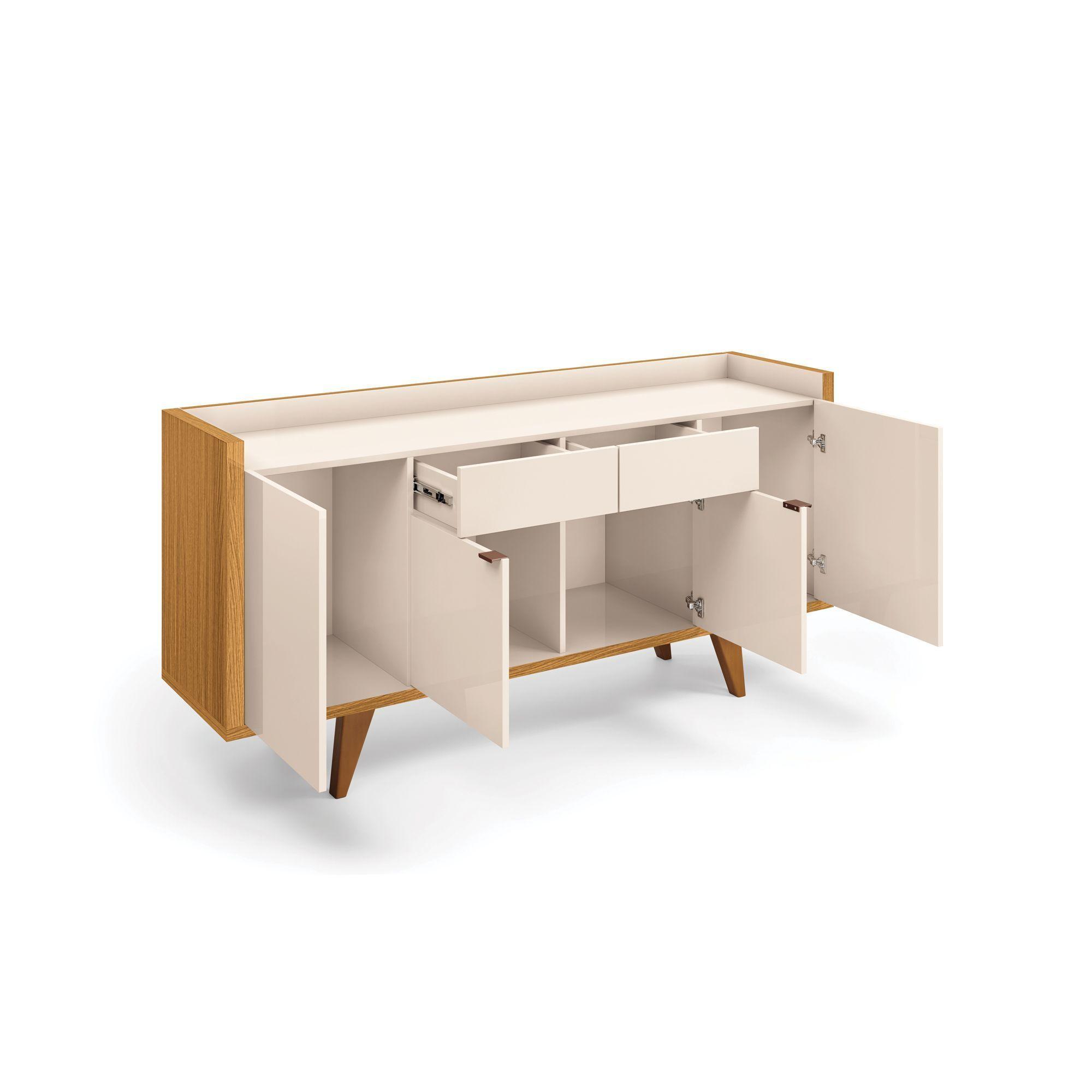Buffet Sinfonía off White Cinamomo 160x79x40 cm-5