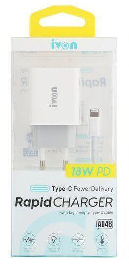 Cargador para Iphone de 18W carga rápida -0