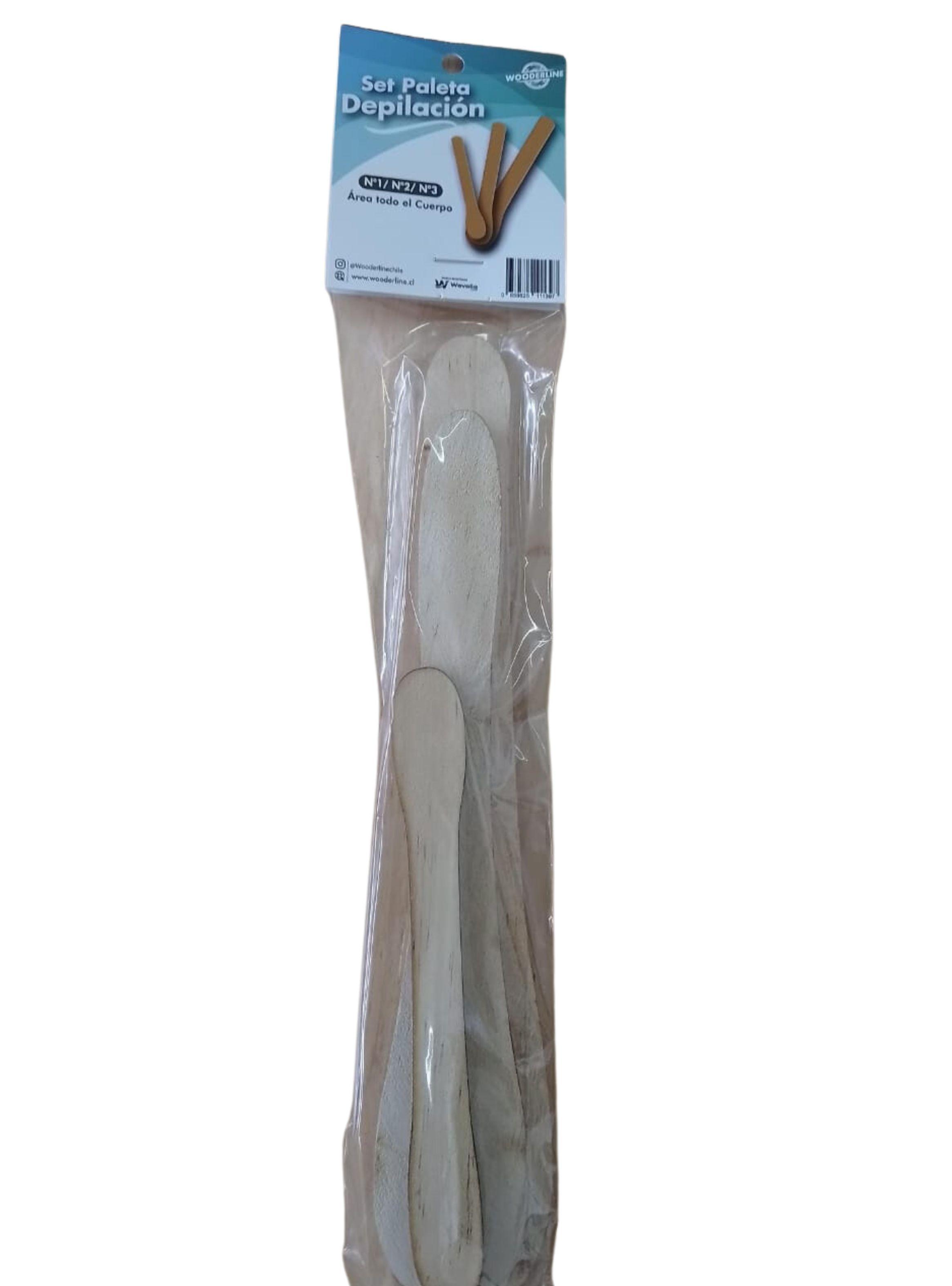 SET DE PALETAS DEPILATORIAS DE 3 UNIDADES: N°1, N°2 Y N°3-3