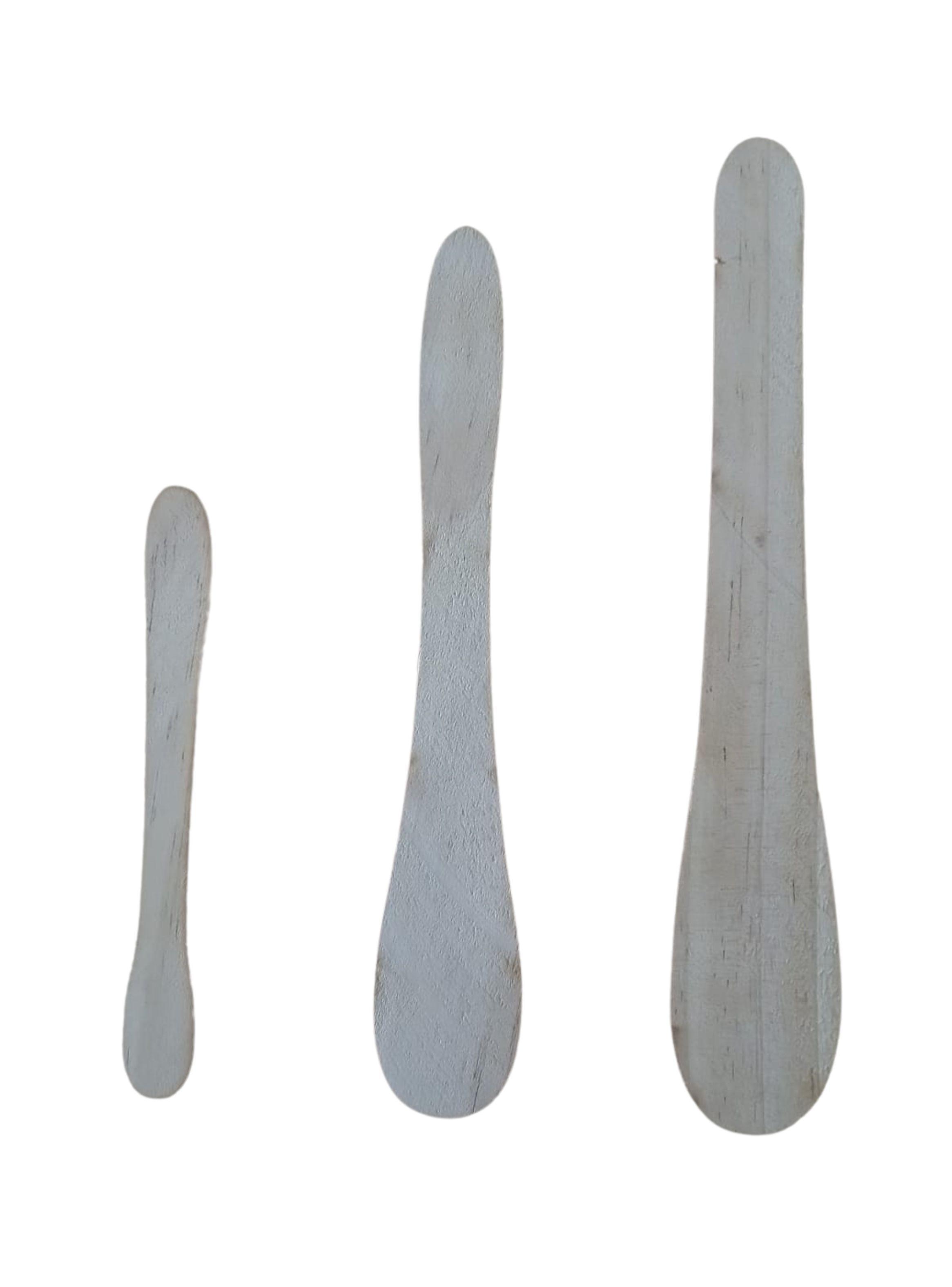 SET DE PALETAS DEPILATORIAS DE 3 UNIDADES: N°1, N°2 Y N°3-0