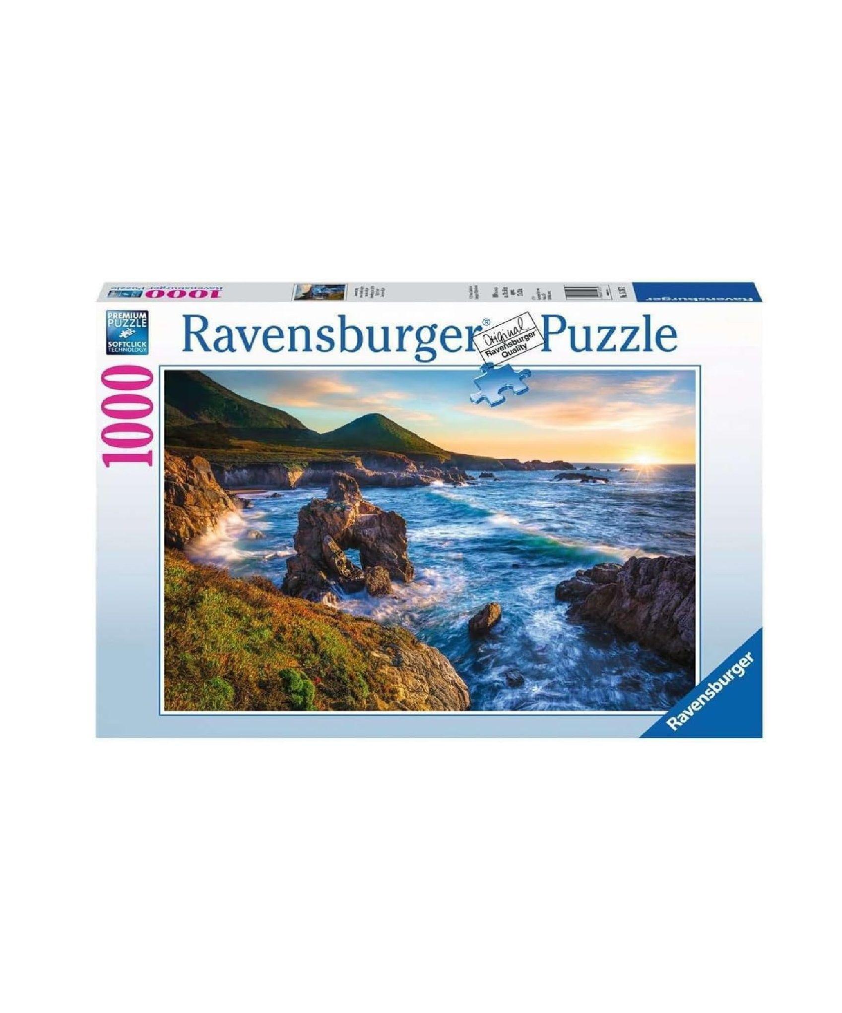 Puzzle Big Sur Sunset - 1000 piezas-0