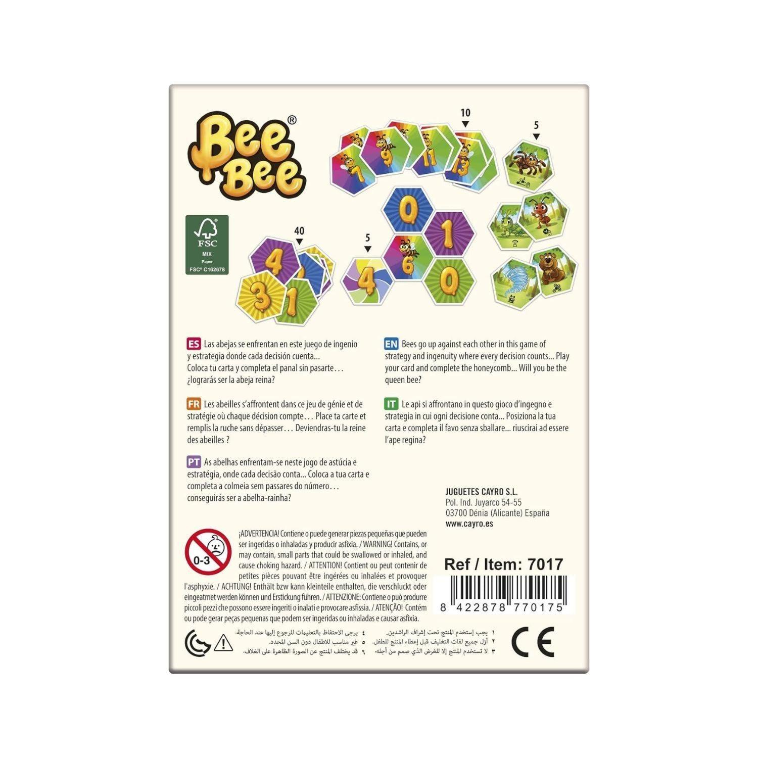 Juego de mesa BEE-BEE-3