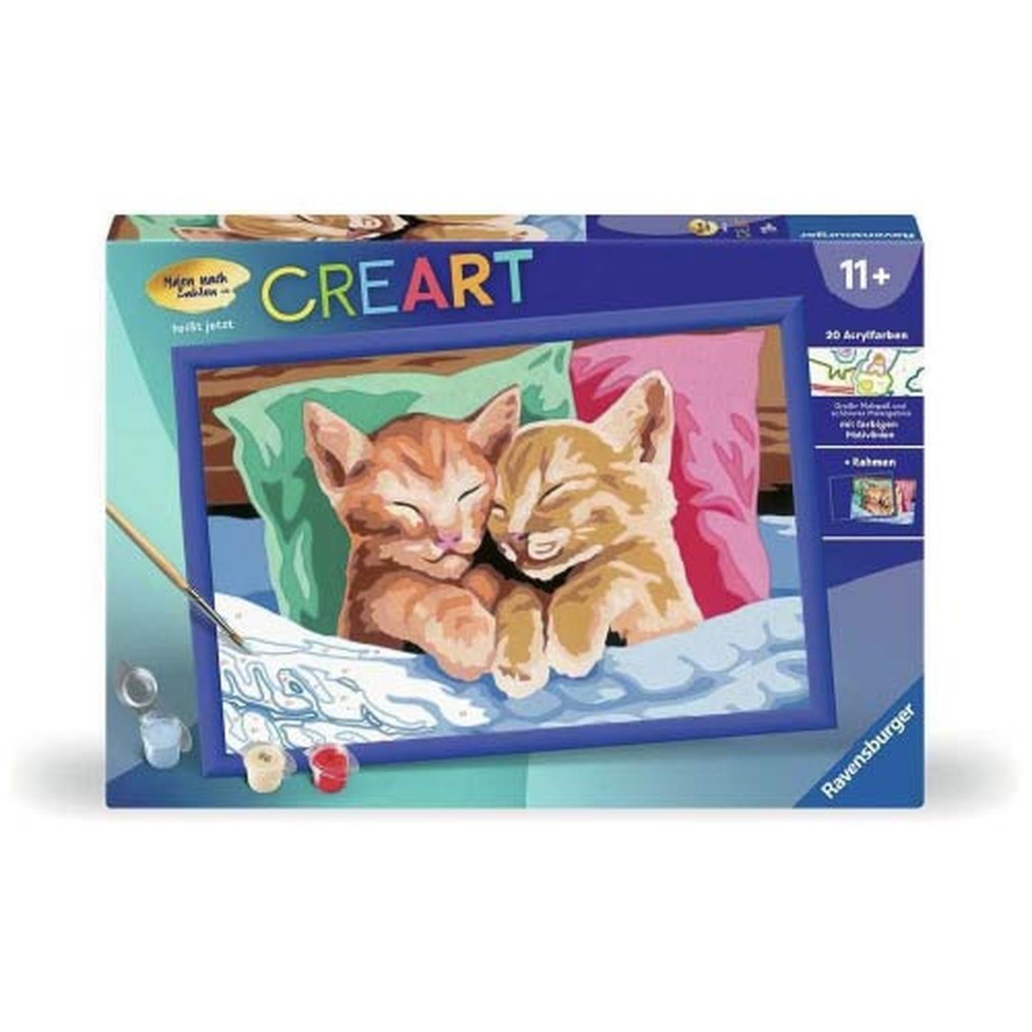 Pinta por números - Gatitos Tiernos-0
