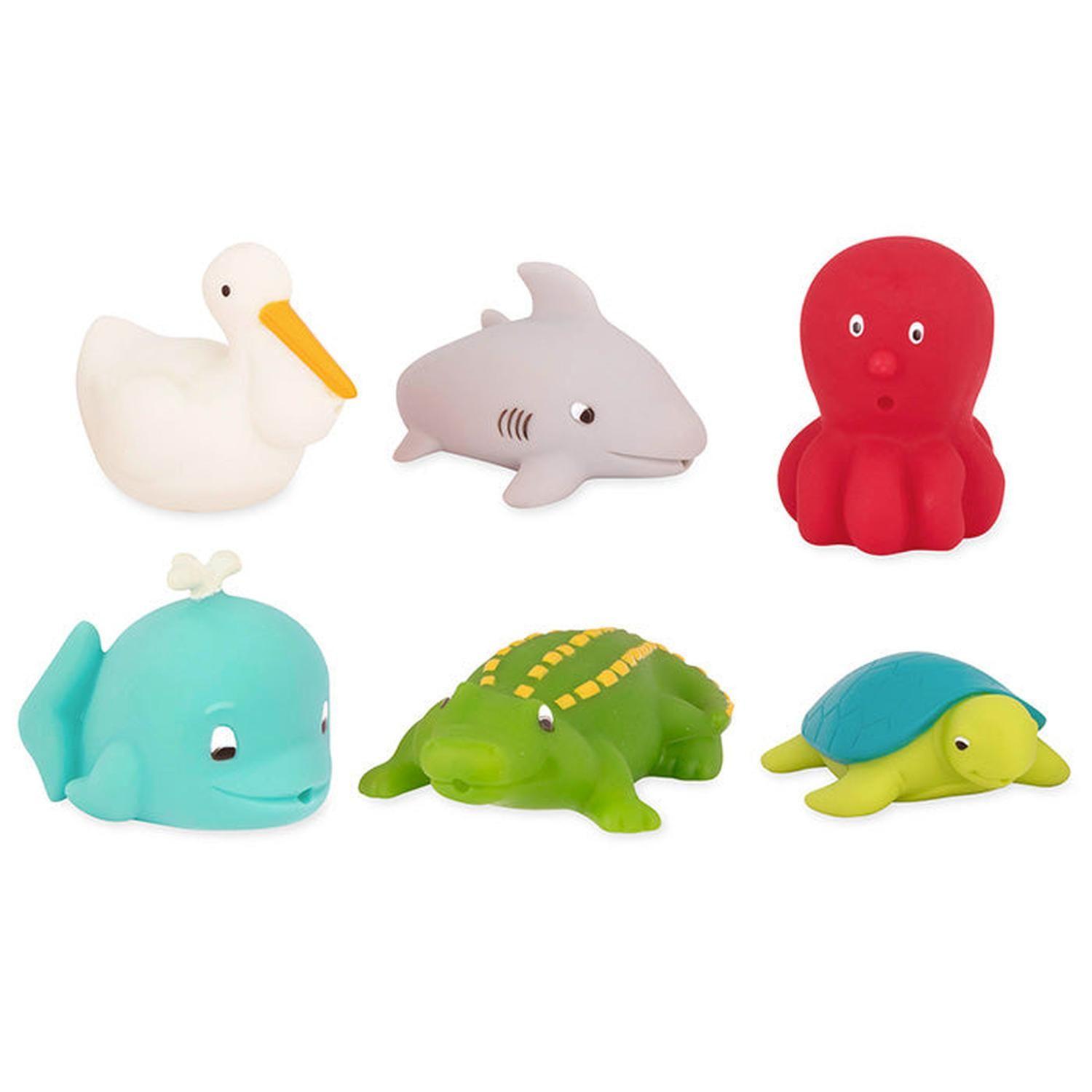 Set animales para el agua - Amigos marinos (5u)-2