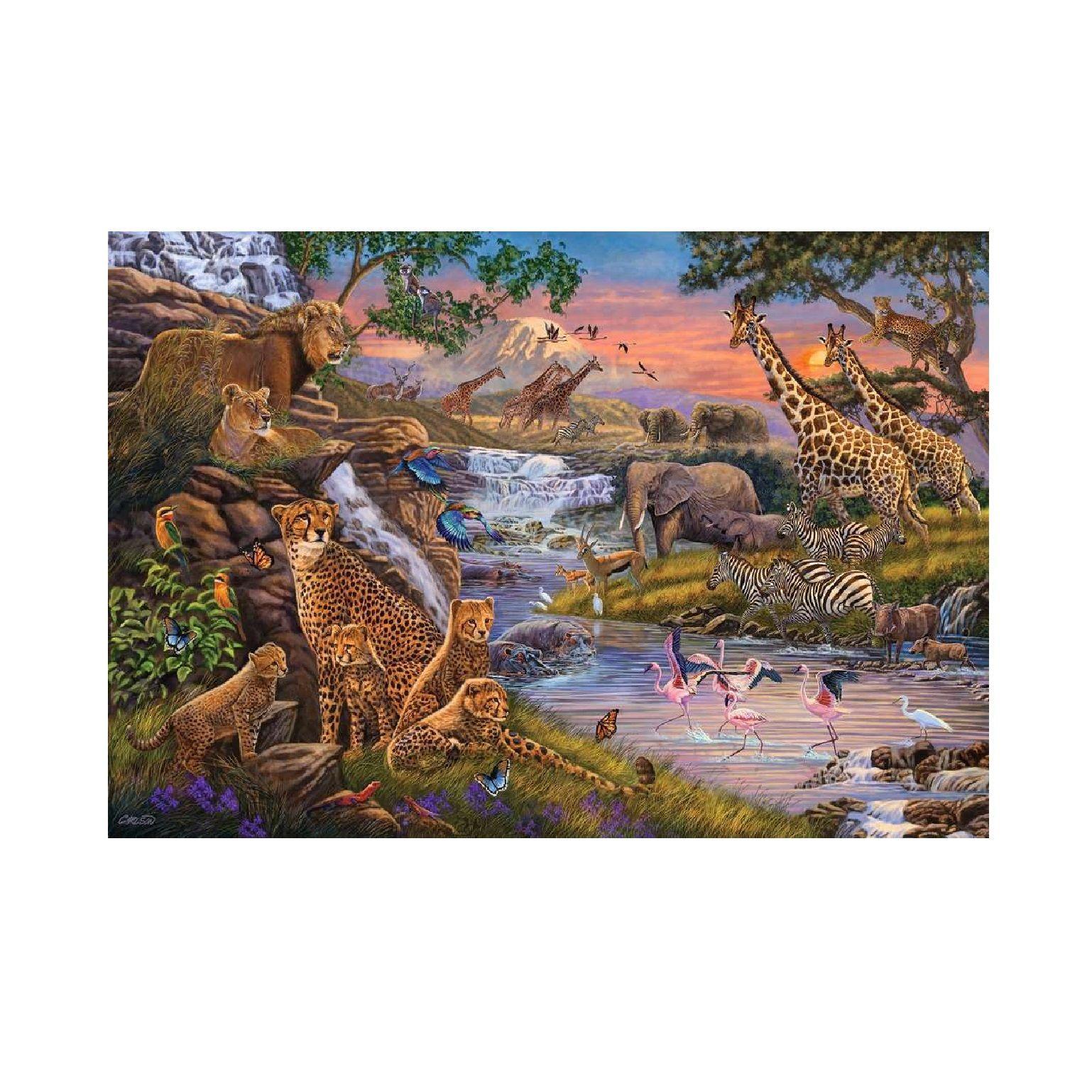 Puzzle Reino animal - 3000 piezas-1