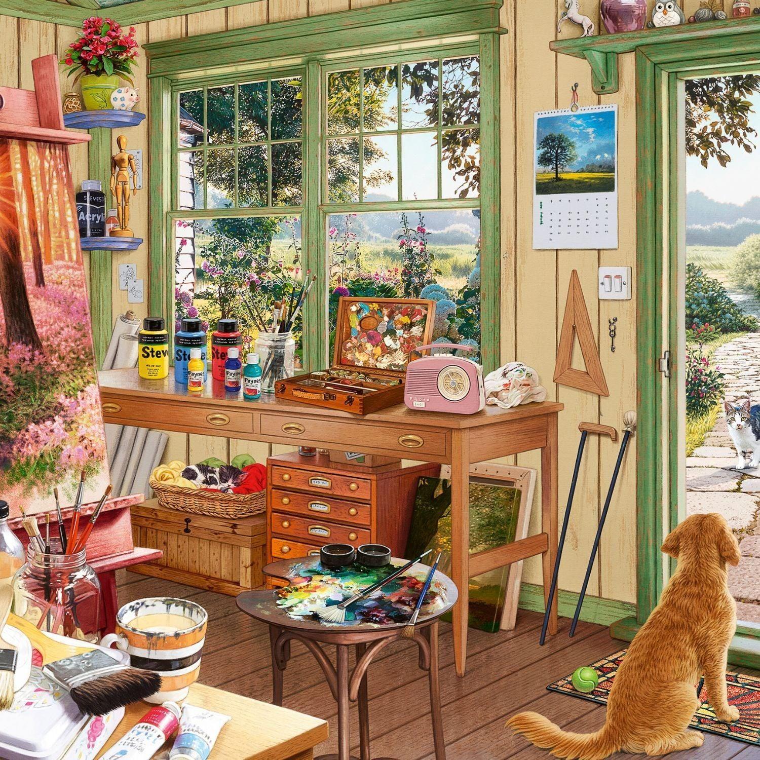 Puzzle 1000 Piezas El Refugio del Artista-1