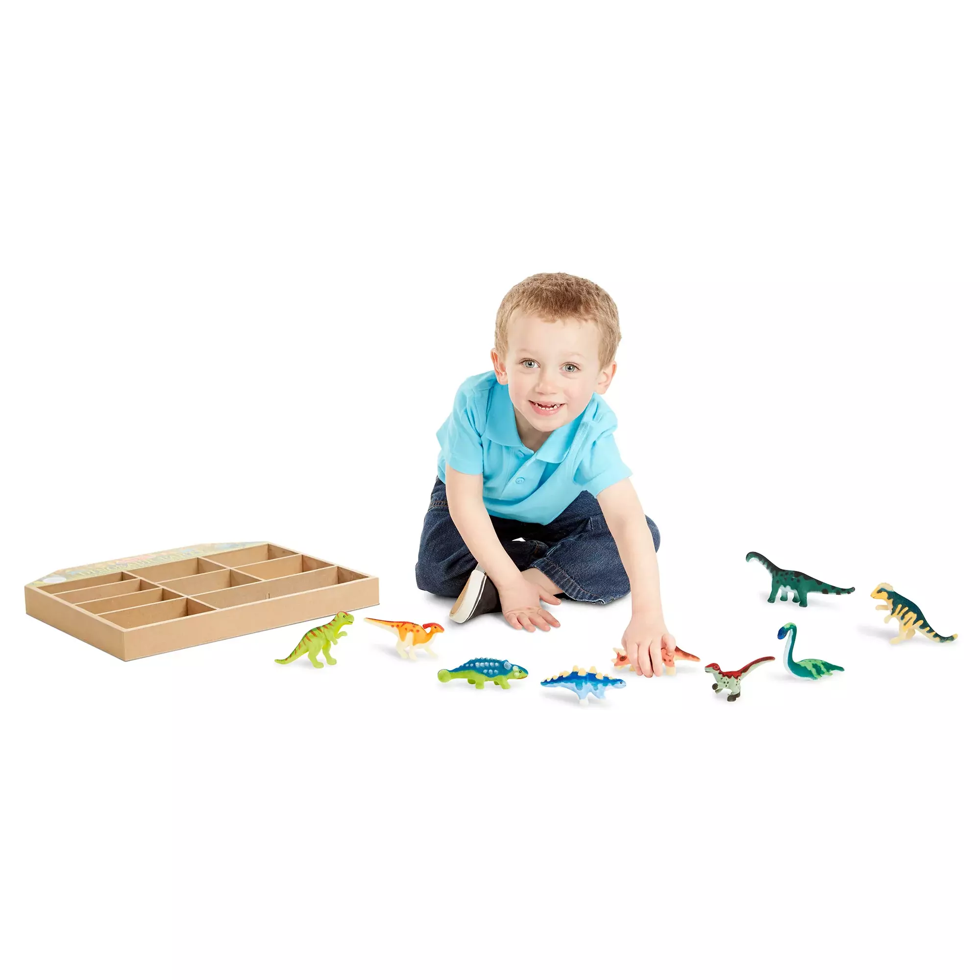 Set dinosaurios coleccionables-2