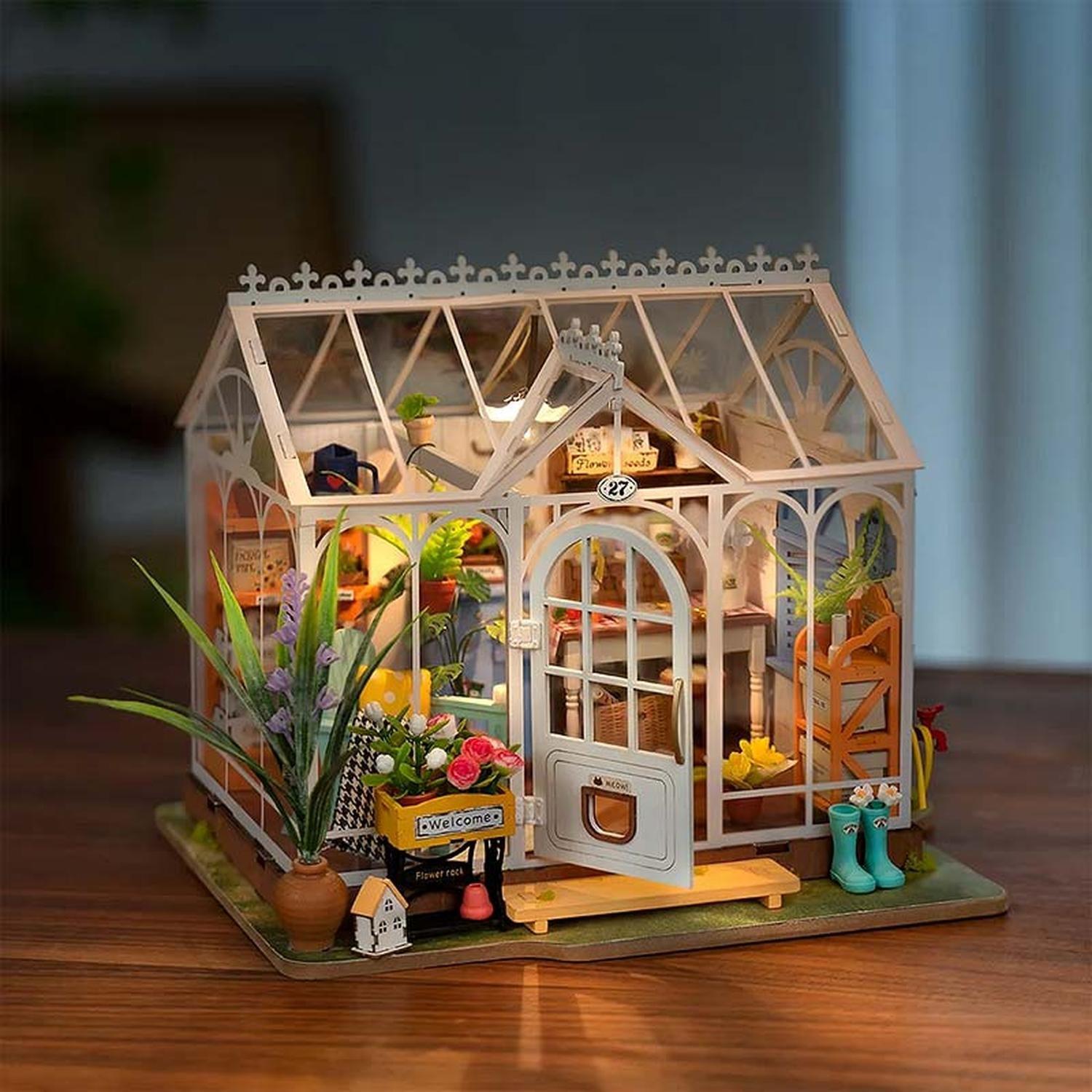 Kit para armar Casa de jardin de ensueño-2