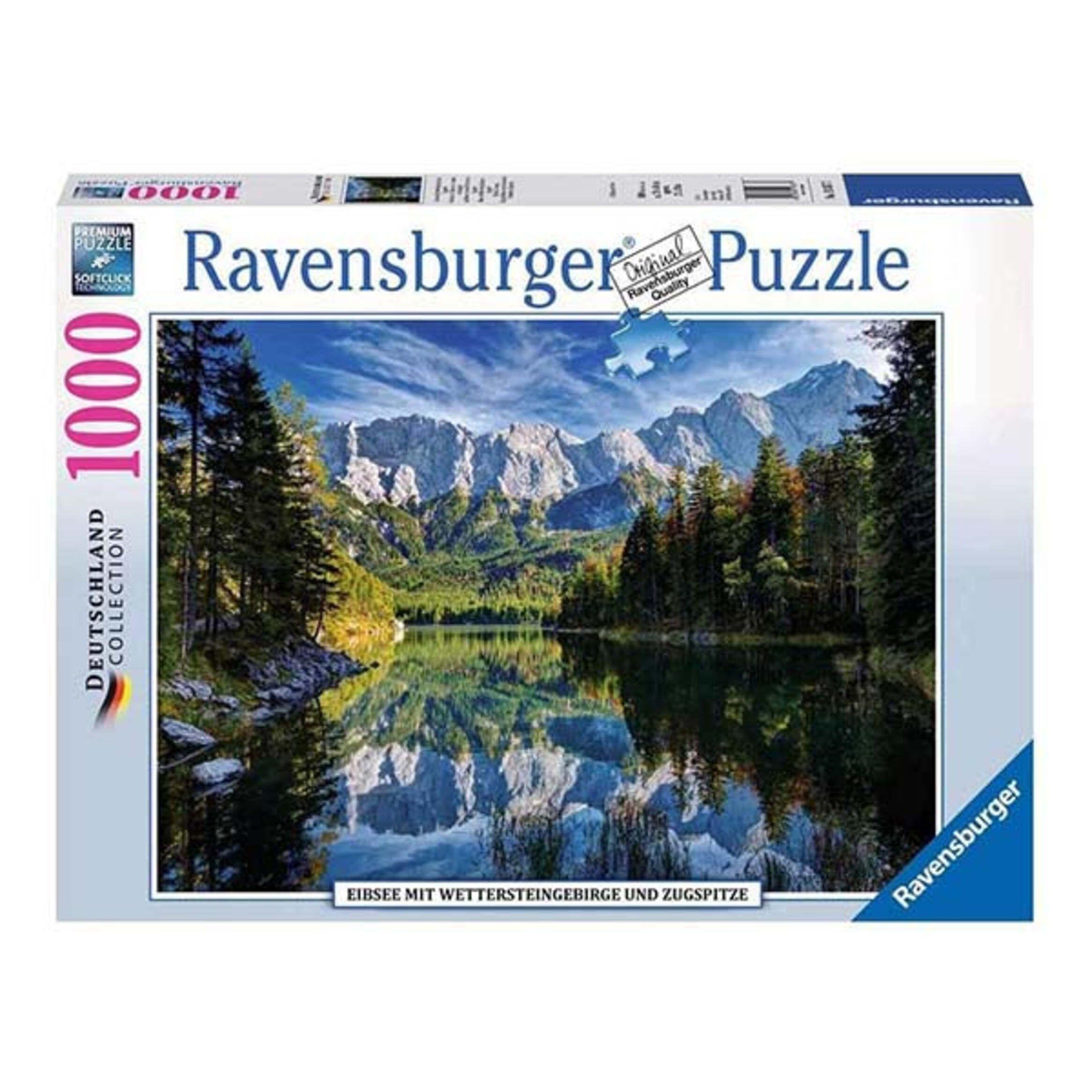 Puzzle Lago Eib, Alemania - 1000 piezas-0