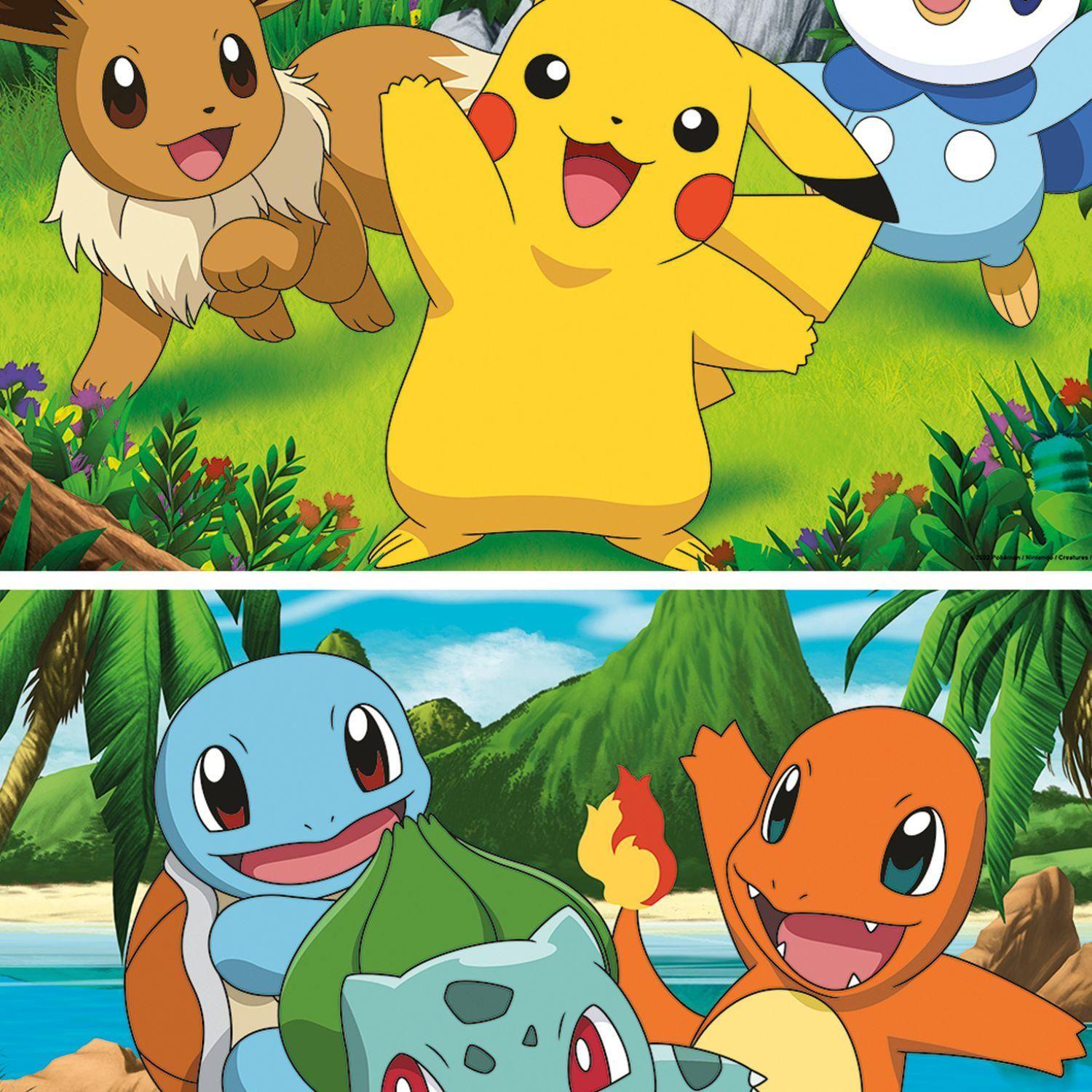 Puzzle Pokémon 2x24 Piezas-3