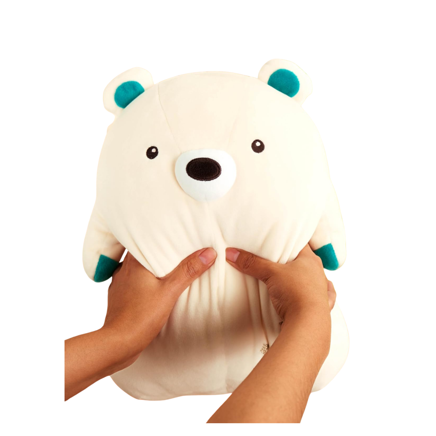 Peluche squishy softie abrazable de oso polar-2