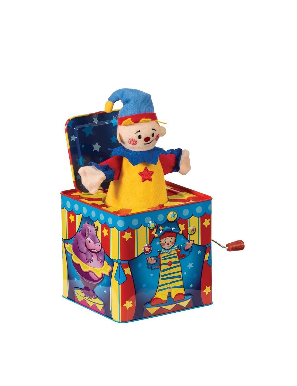 Caja musical - Payaso de circo-1