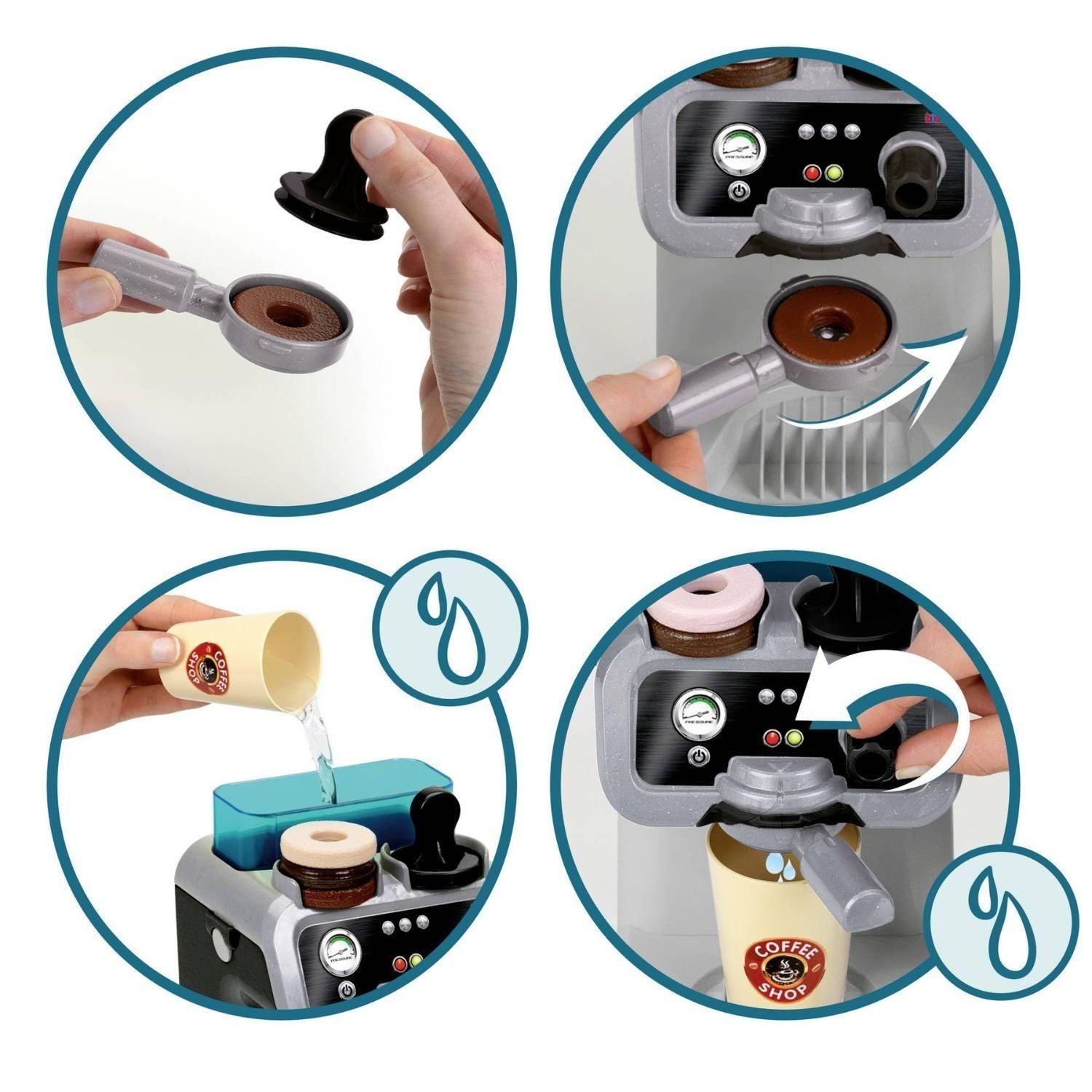 Máquina de Café Espresso Barista de Juguete-6