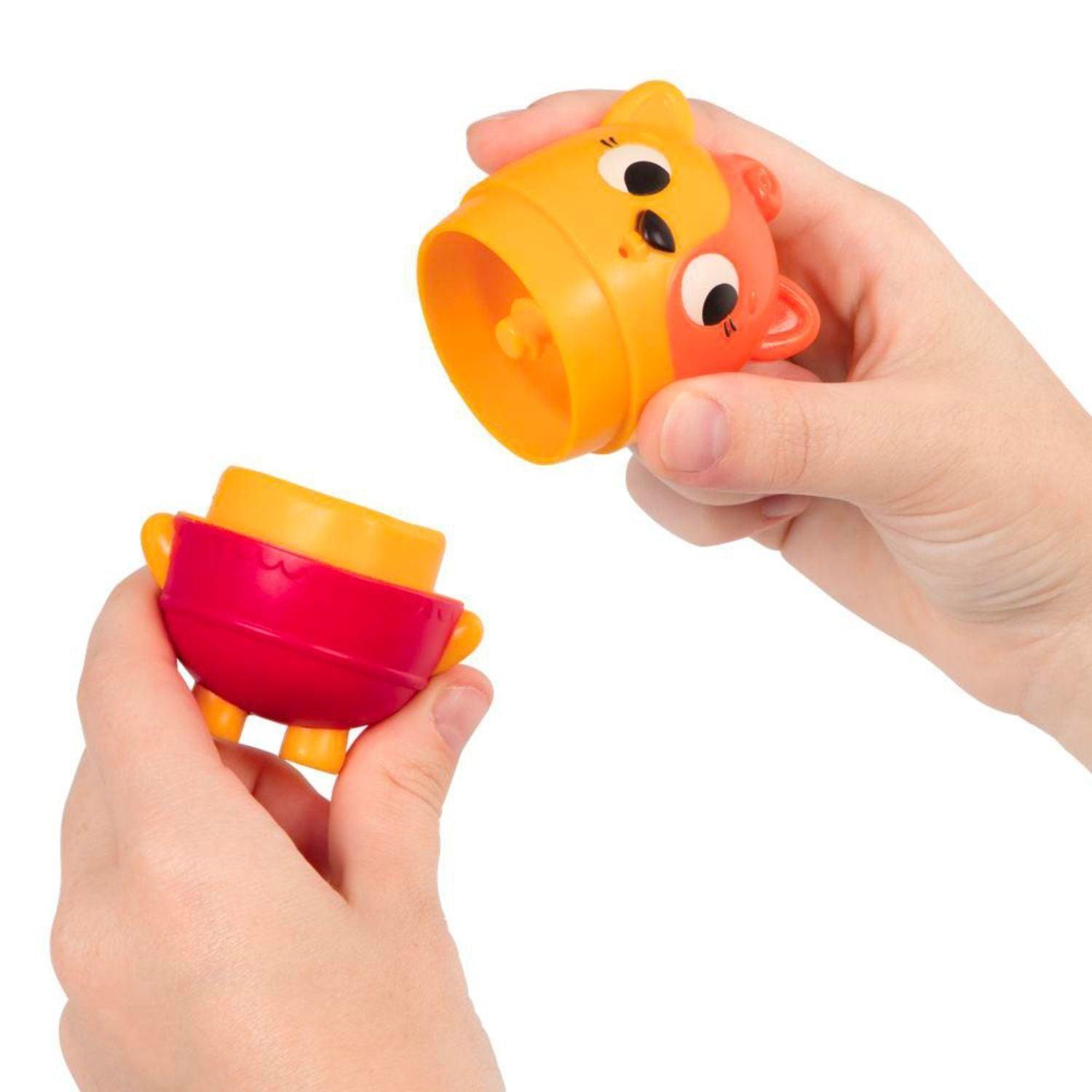 Set de juguetes de baño con chorritos de agua-3