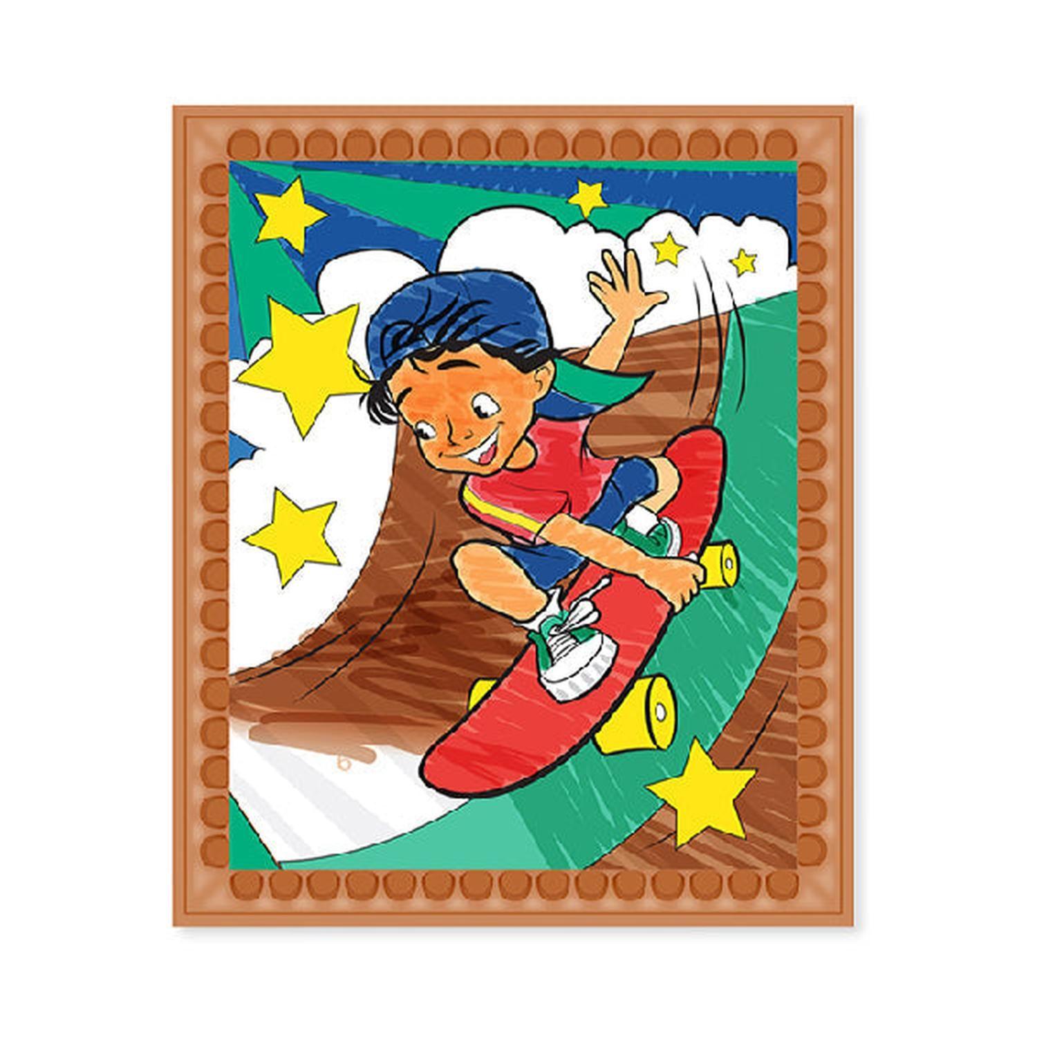 Pinta por números niño-2