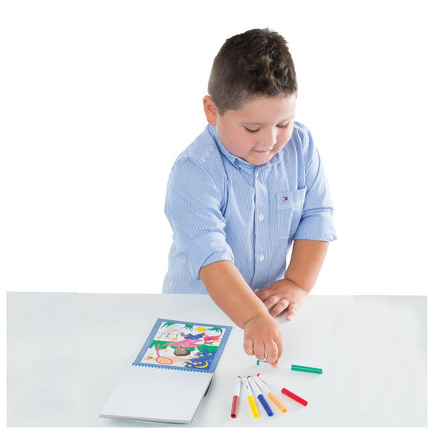 Pinta por números niño-3