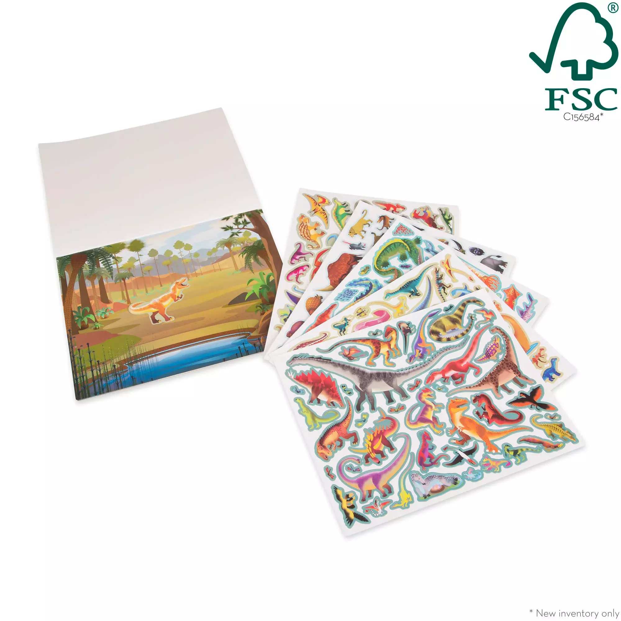 Pad stickers reutilizables - Prehistoria-2